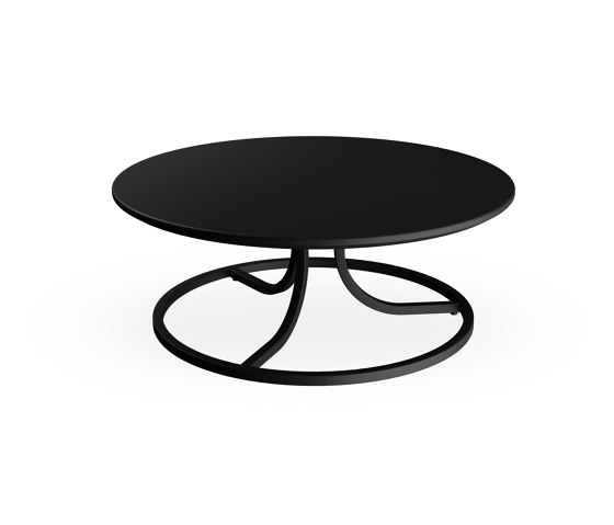 Collier Round Coffe Table with steel sheet | 1356+1340 | Tables basses | EMU Group