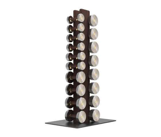 TOWER Dumbbell Rack in American Walnut | Attrezzi fitness | kenko 