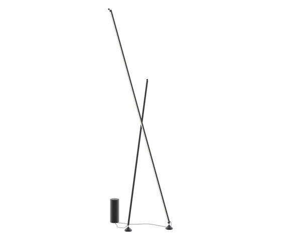 Sticks Solo 7339 Lampadaire écrans et Lampe de table | Luminaires sur pied | Vibia