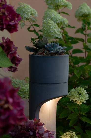 FLORA SMALL bollard outdoor lighting BETALY® | Pollerleuchten | 9010 Novantadieci