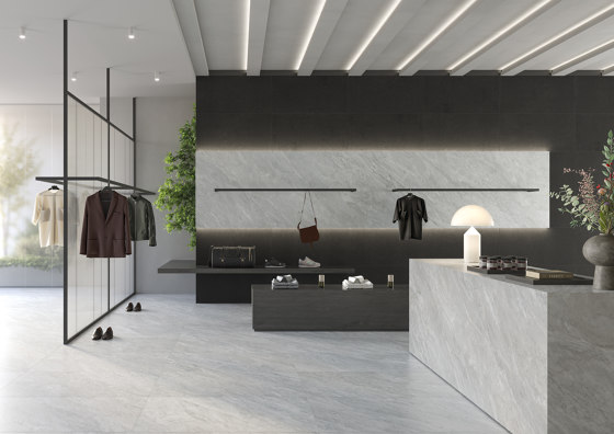 Versilia Bardiglio Silver | Ceramic flooring | Ceramiche Keope
