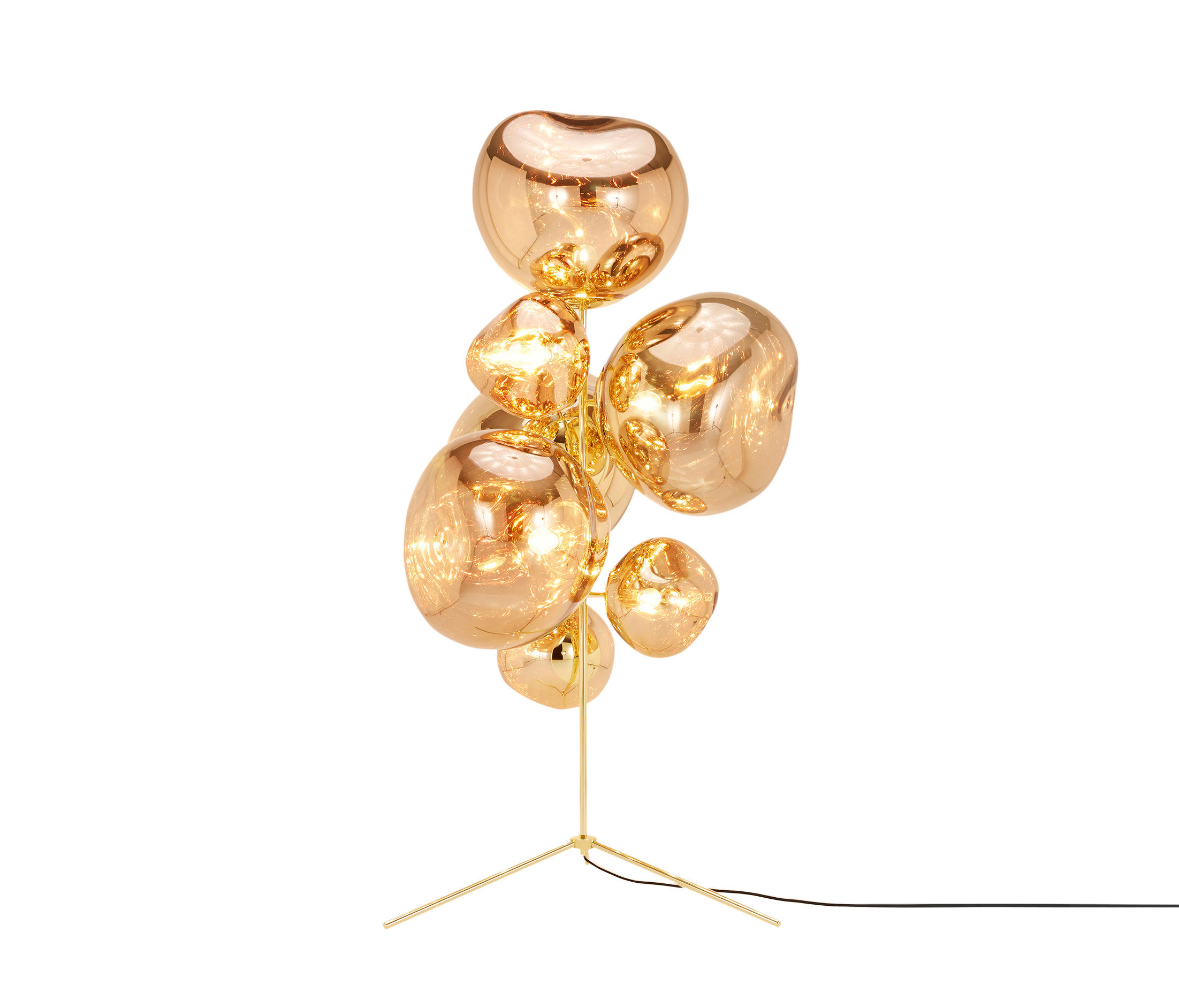 Melt Stand Gold Chandelier Architonic
