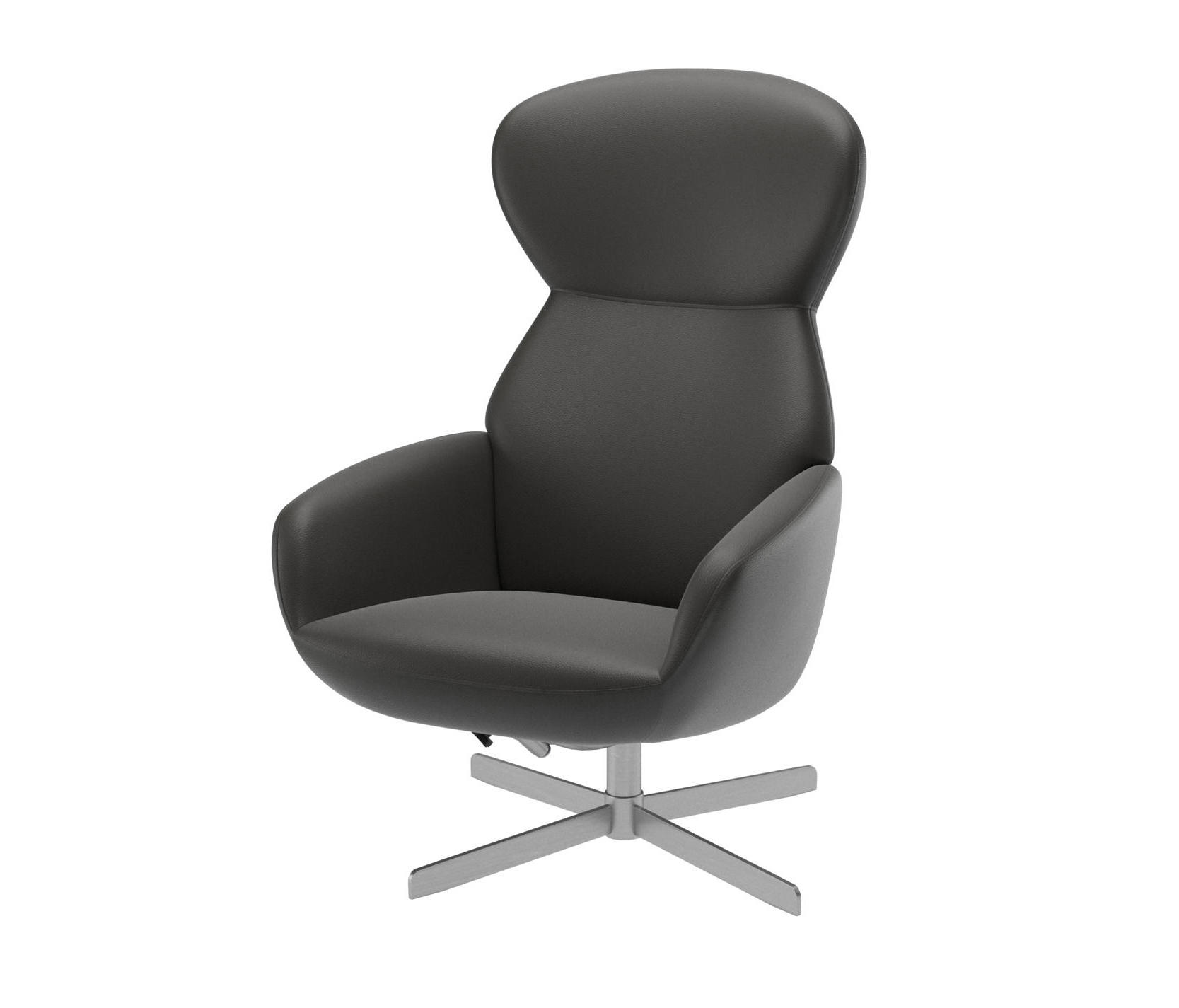 Athena Lounge Chair 1370 With Reclining Back Function And Swivel