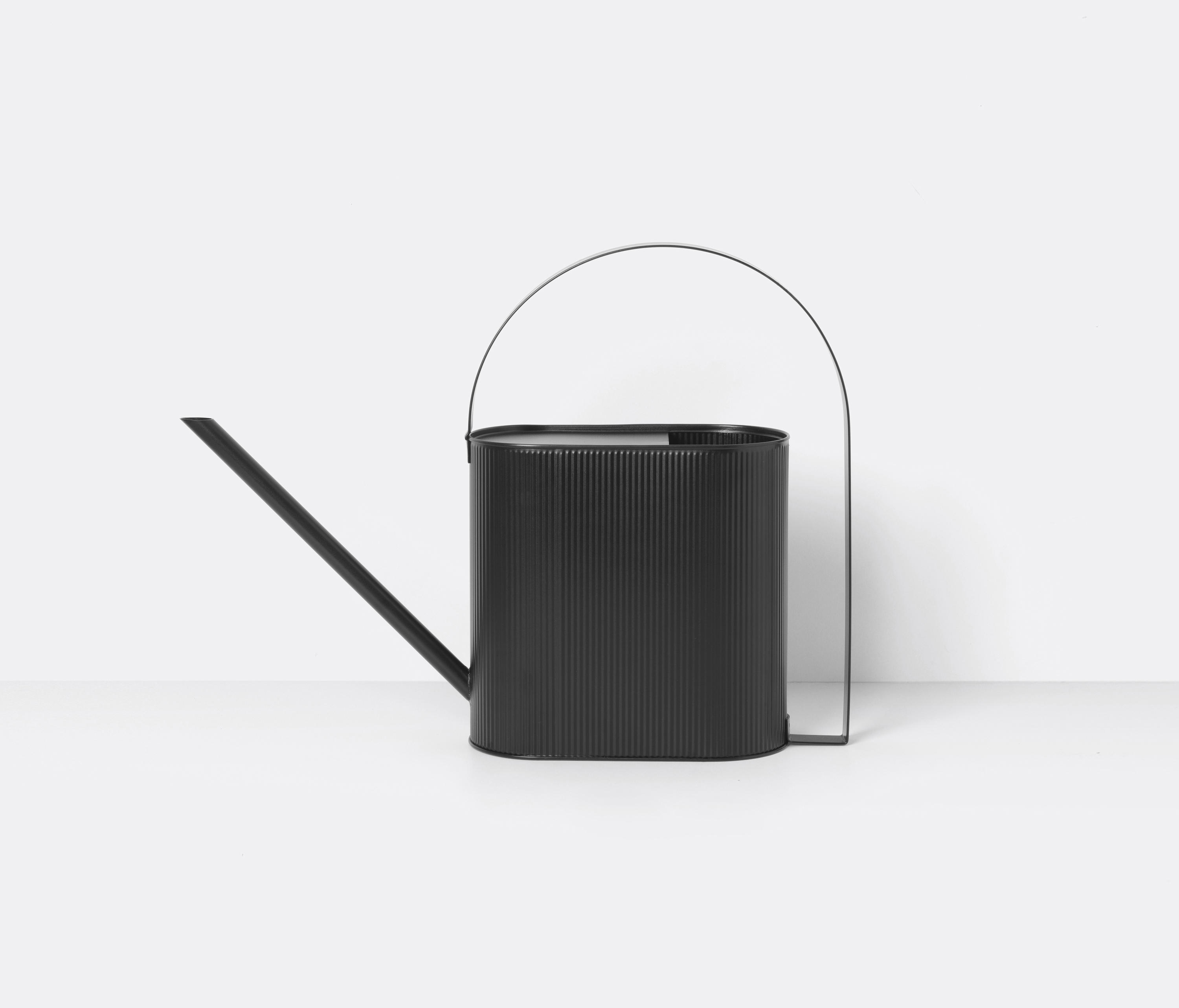 Bau Watering Can Large Black Garden Accessories From Ferm Bau Watering Can Large Black By Ferm Living Garden Accessories