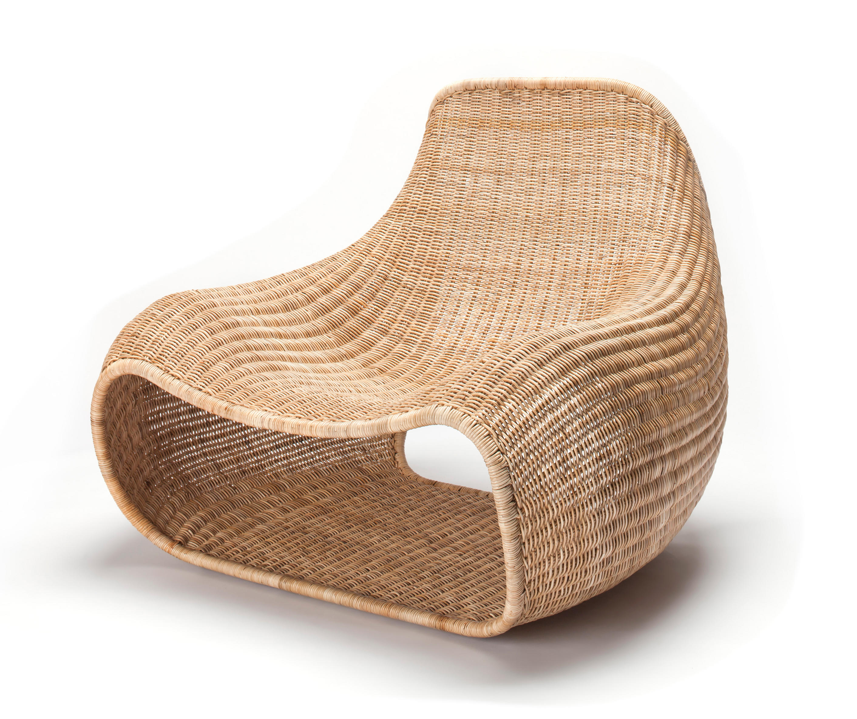 rattan snug chair