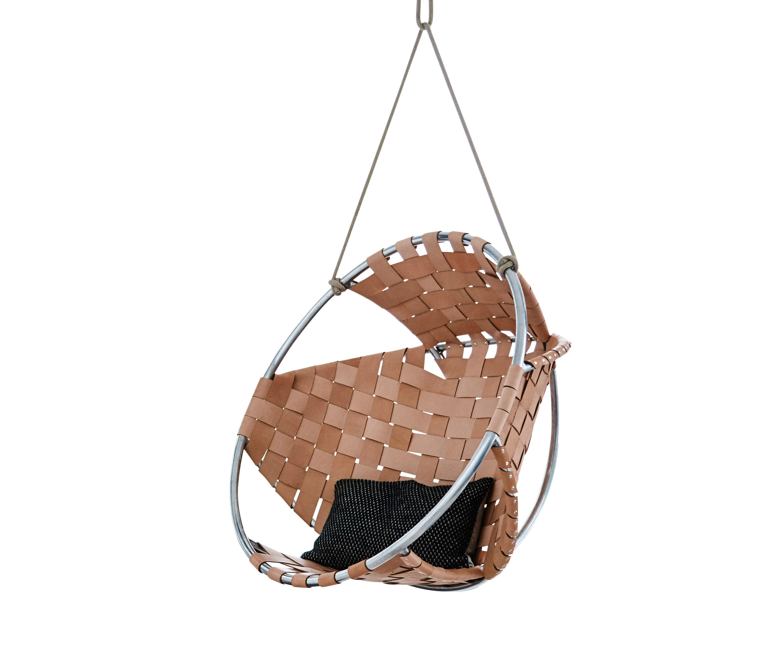 Cocoon Hang Chair Leather Architonic