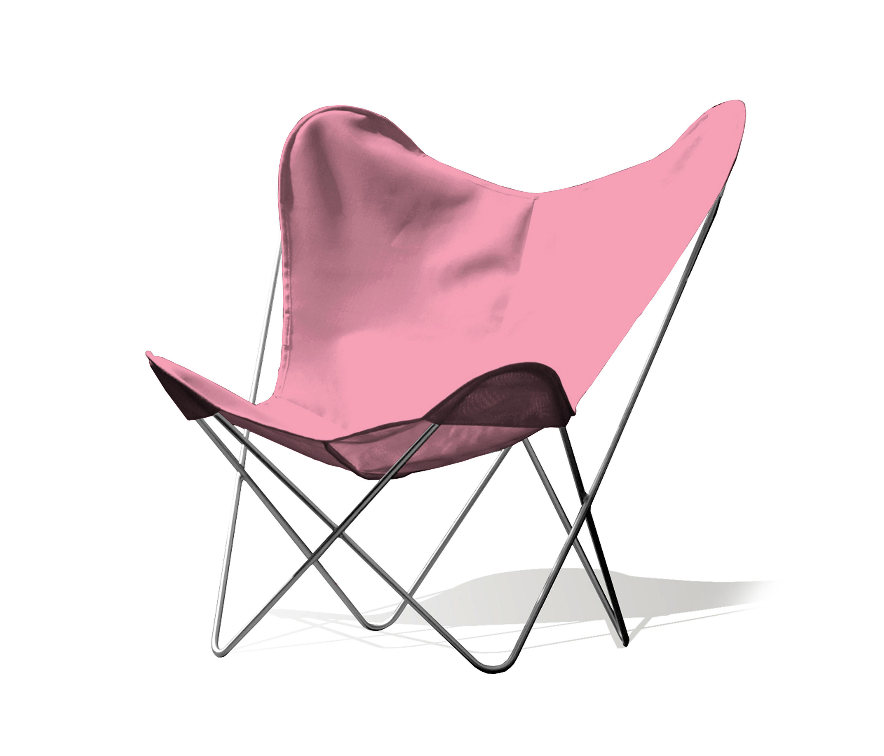 butterfly chair pink