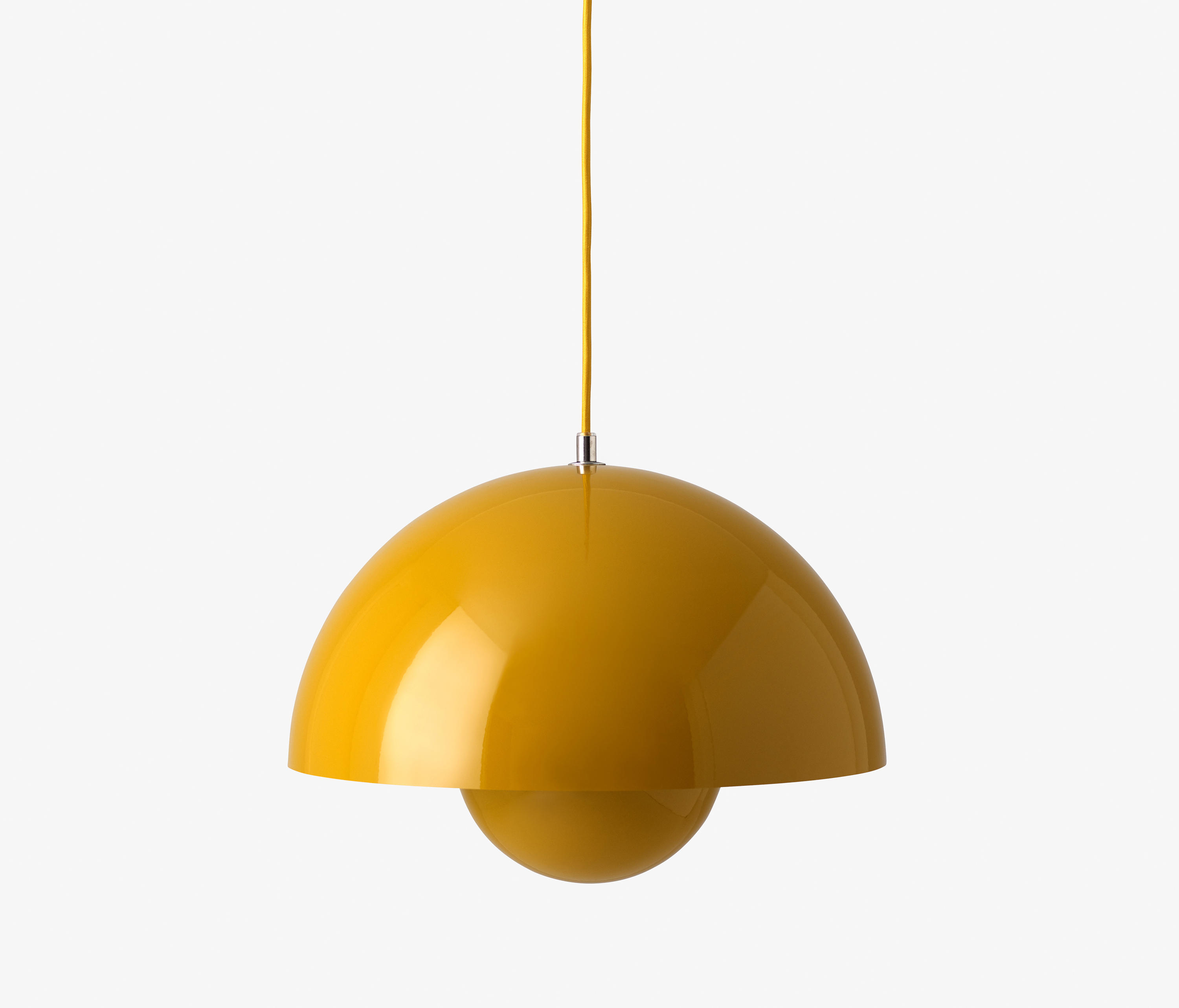 FlowerPot Pendant VP7 mustard Architonic