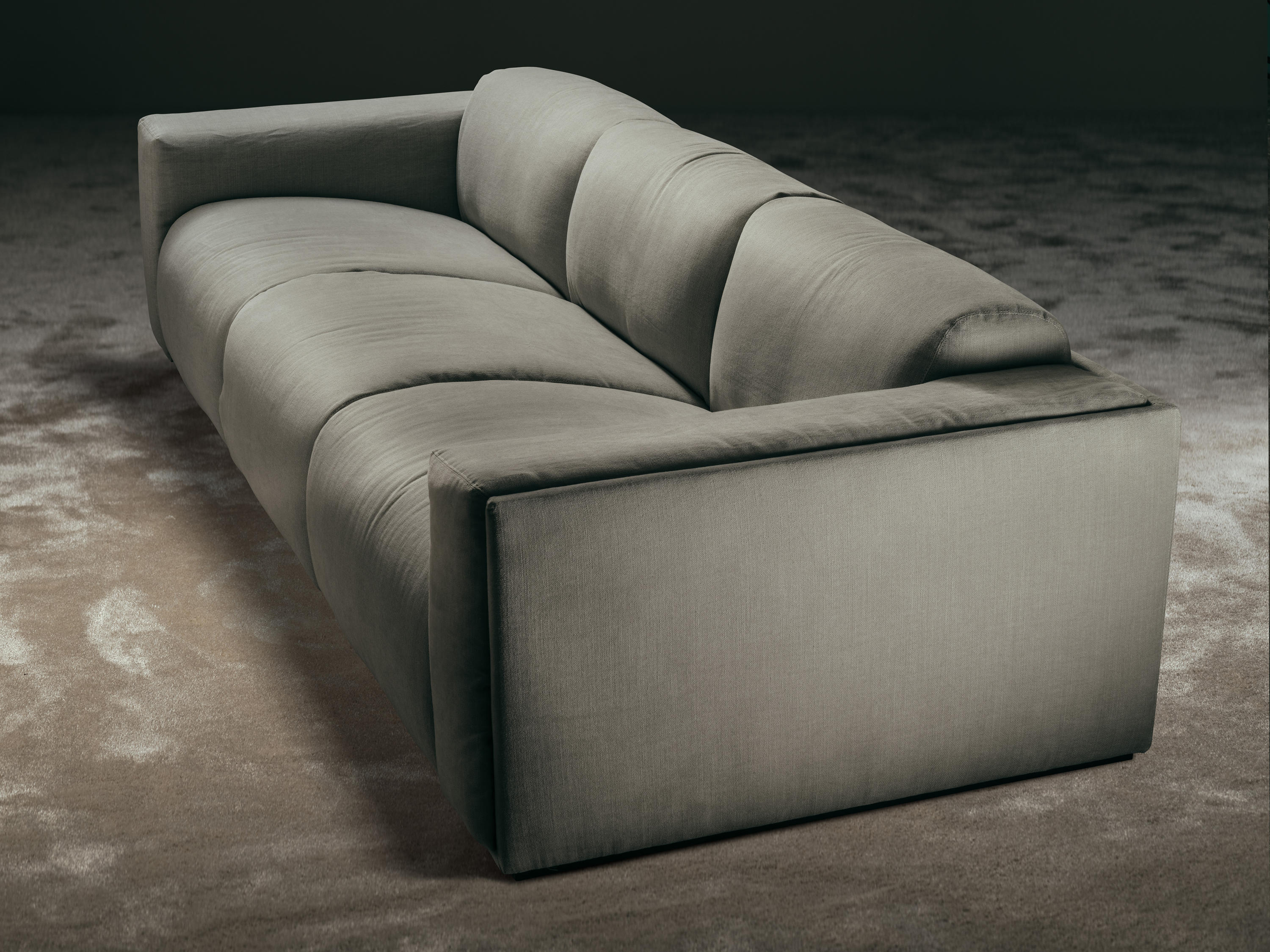 coney coffee leather reclining sofa