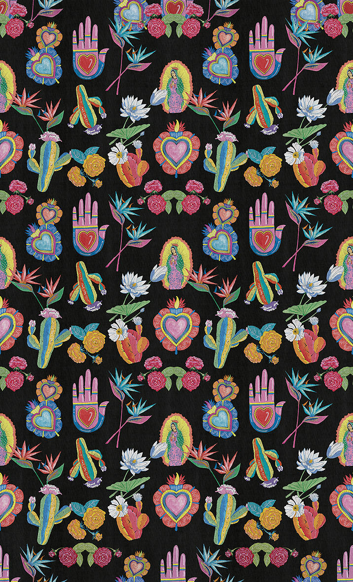 MEXICAN FOLK  Wall coverings  wallpapers from LONDONART  Architonic