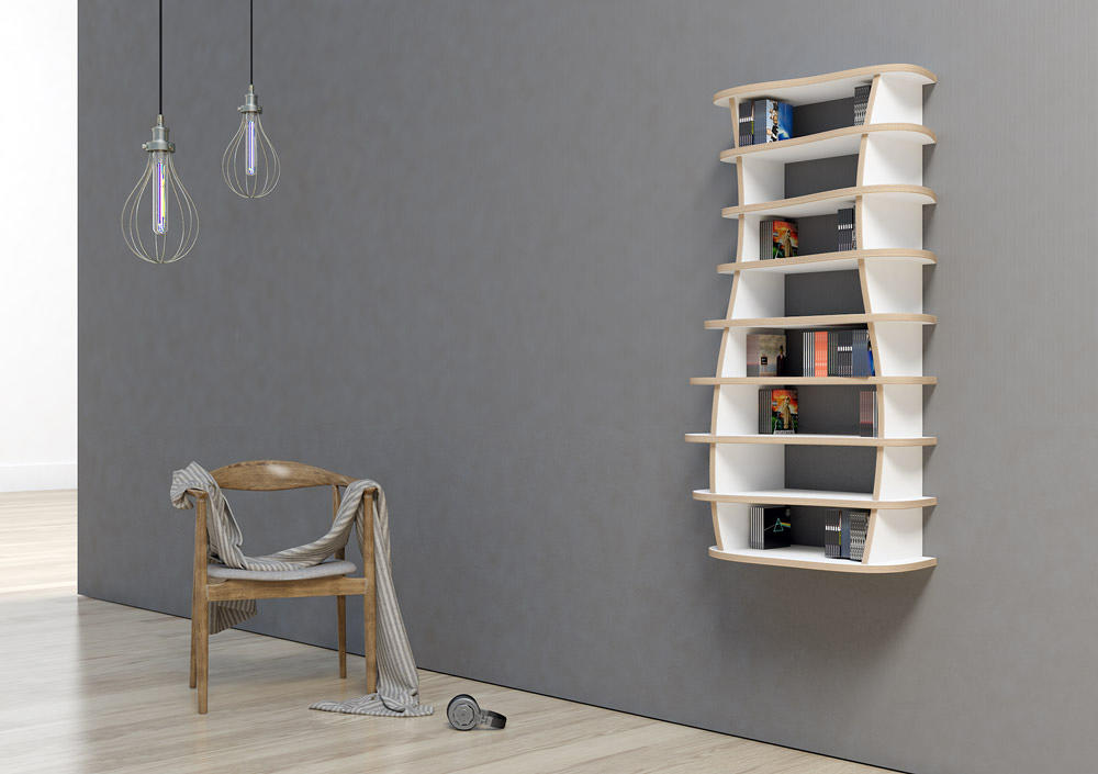 Cd Dvd Shelf Mili Designer Furniture Architonic