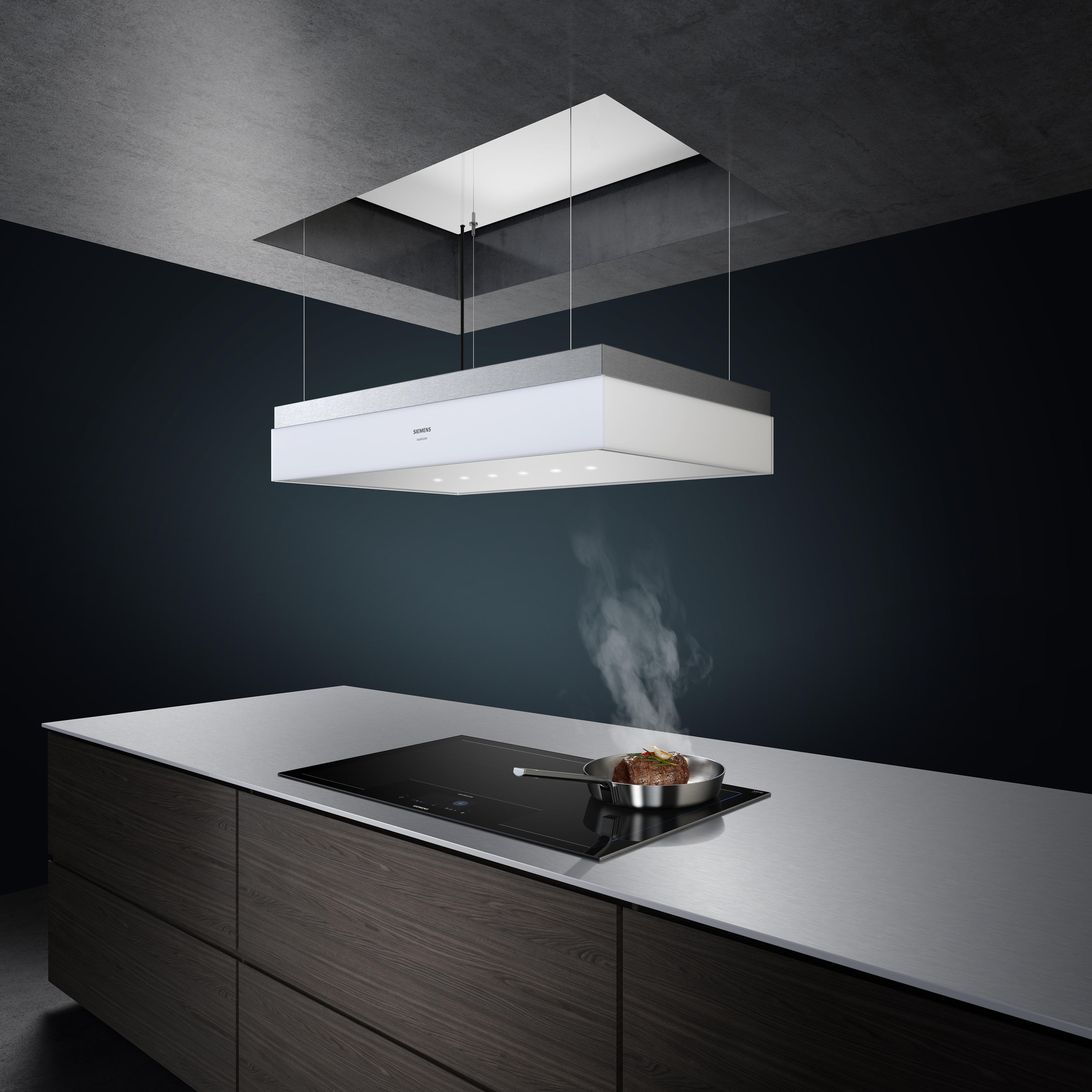 iQ700, ceiling cooker hood, White | Architonic