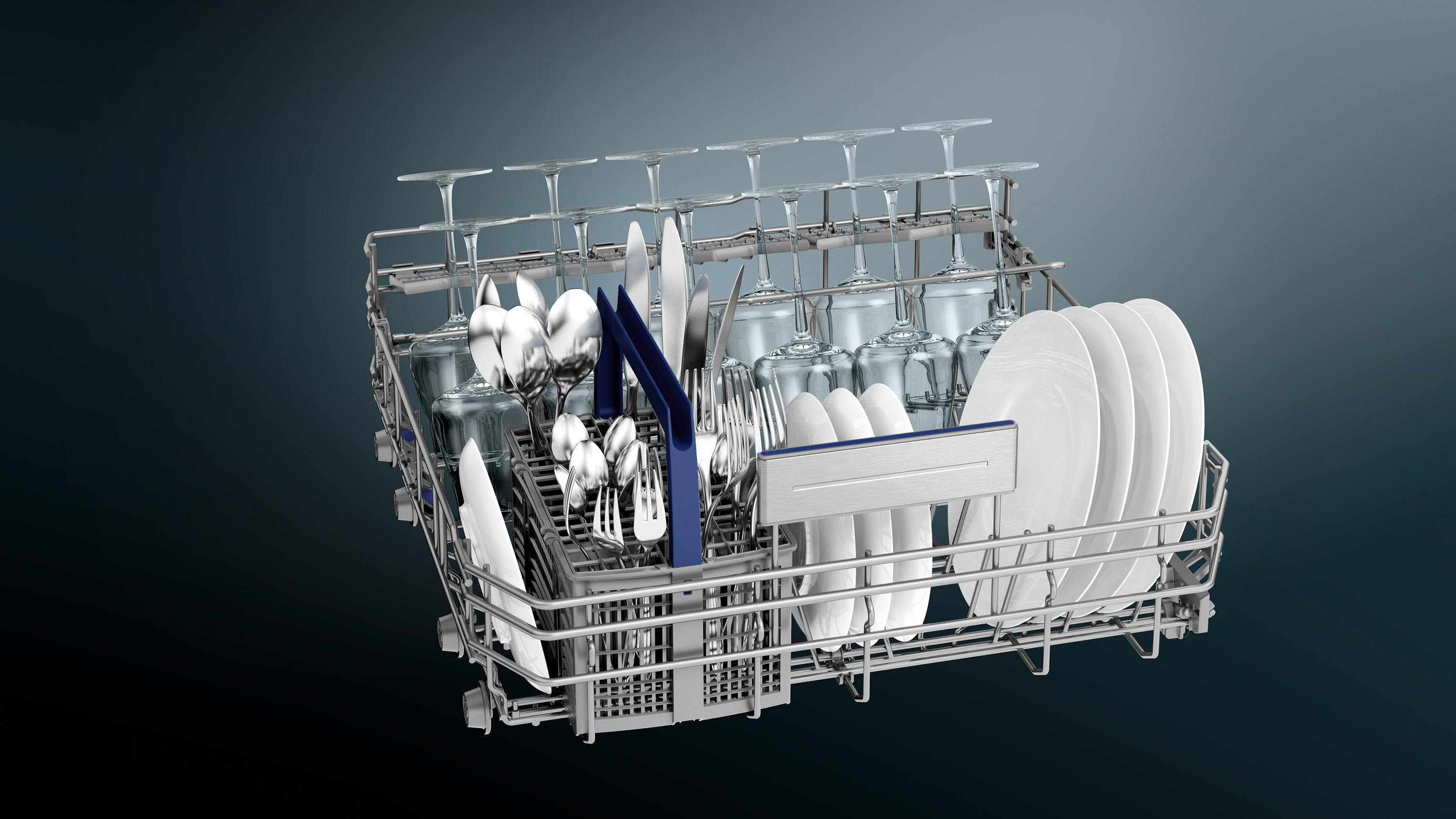 iQ500, fullyintegrated dishwasher, 60 cm, Black Architonic