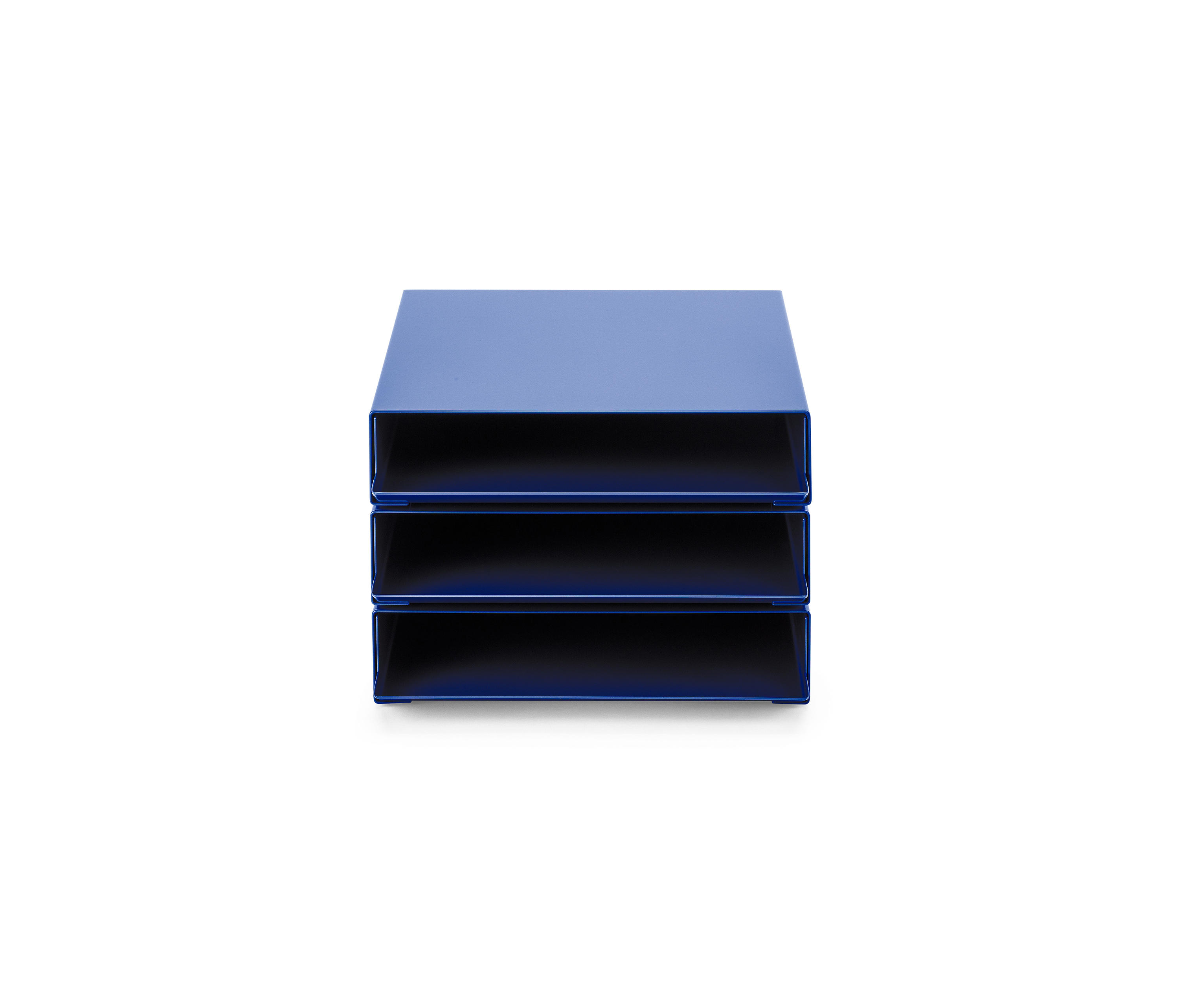 Stapler File Tray Stack Saphire Blue Ral 5003 Architonic