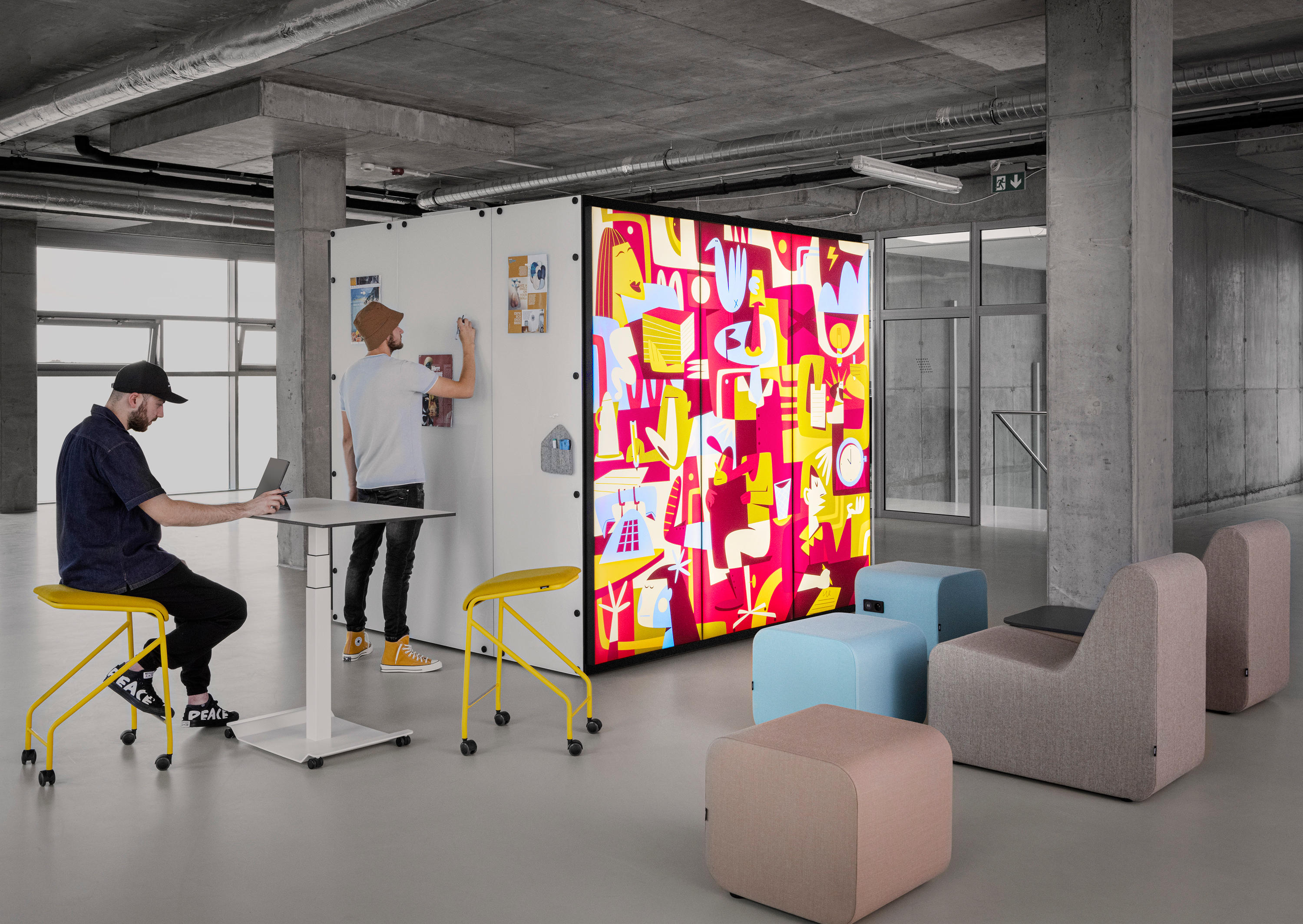 DIAMOND_WALL_BOX CREATIVE acoustic pod, WALL BOX Architonic