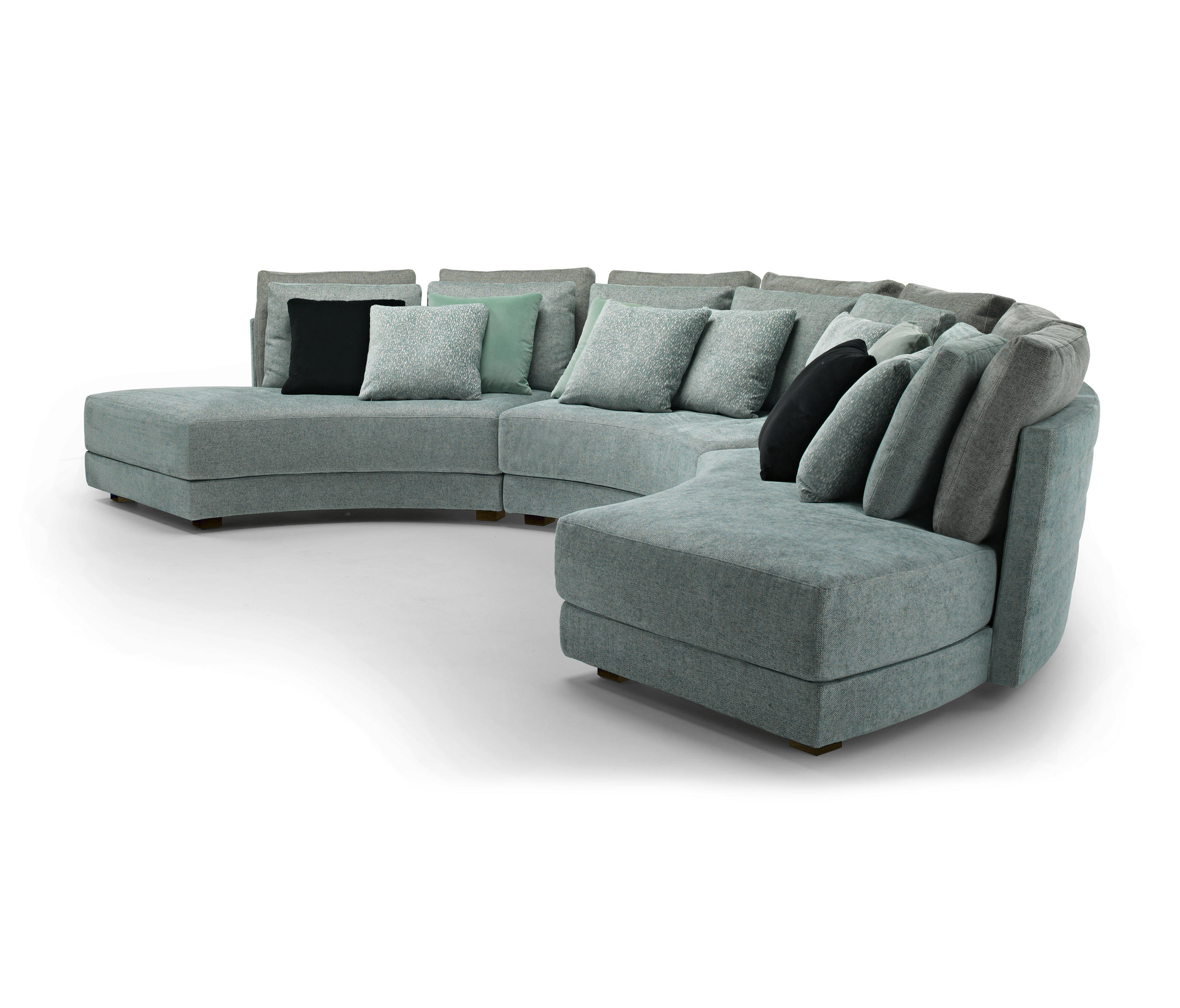 Black & More Round modular sofa Architonic