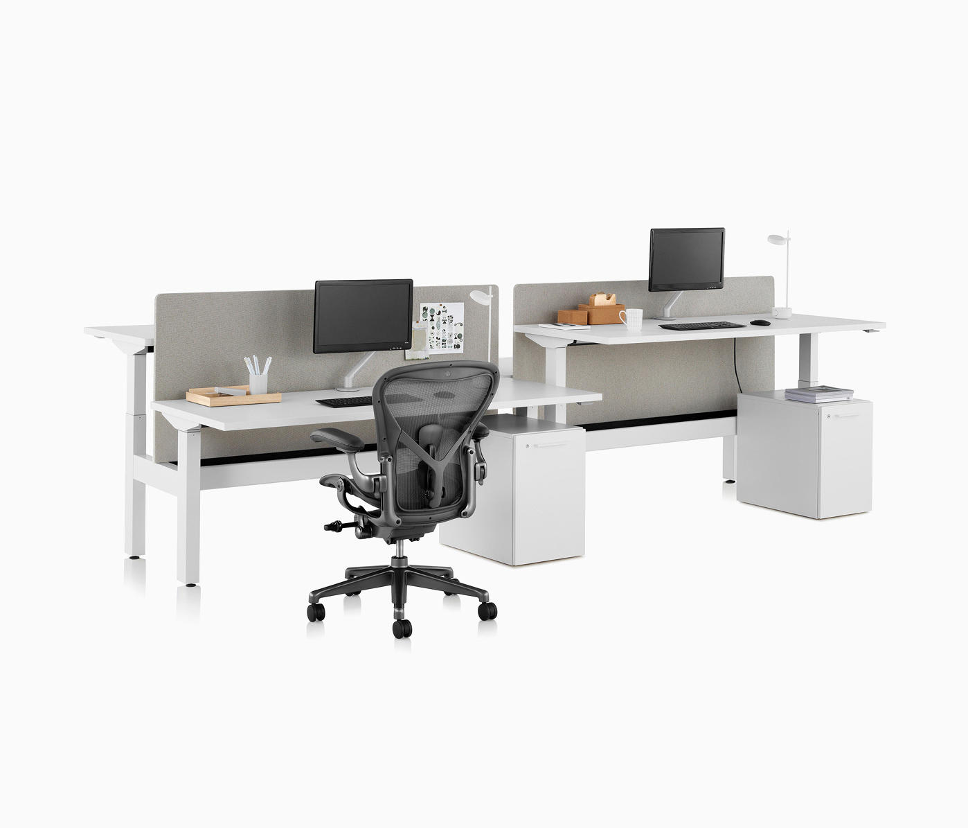 Nevi Link Desks From Herman Miller Architonic
