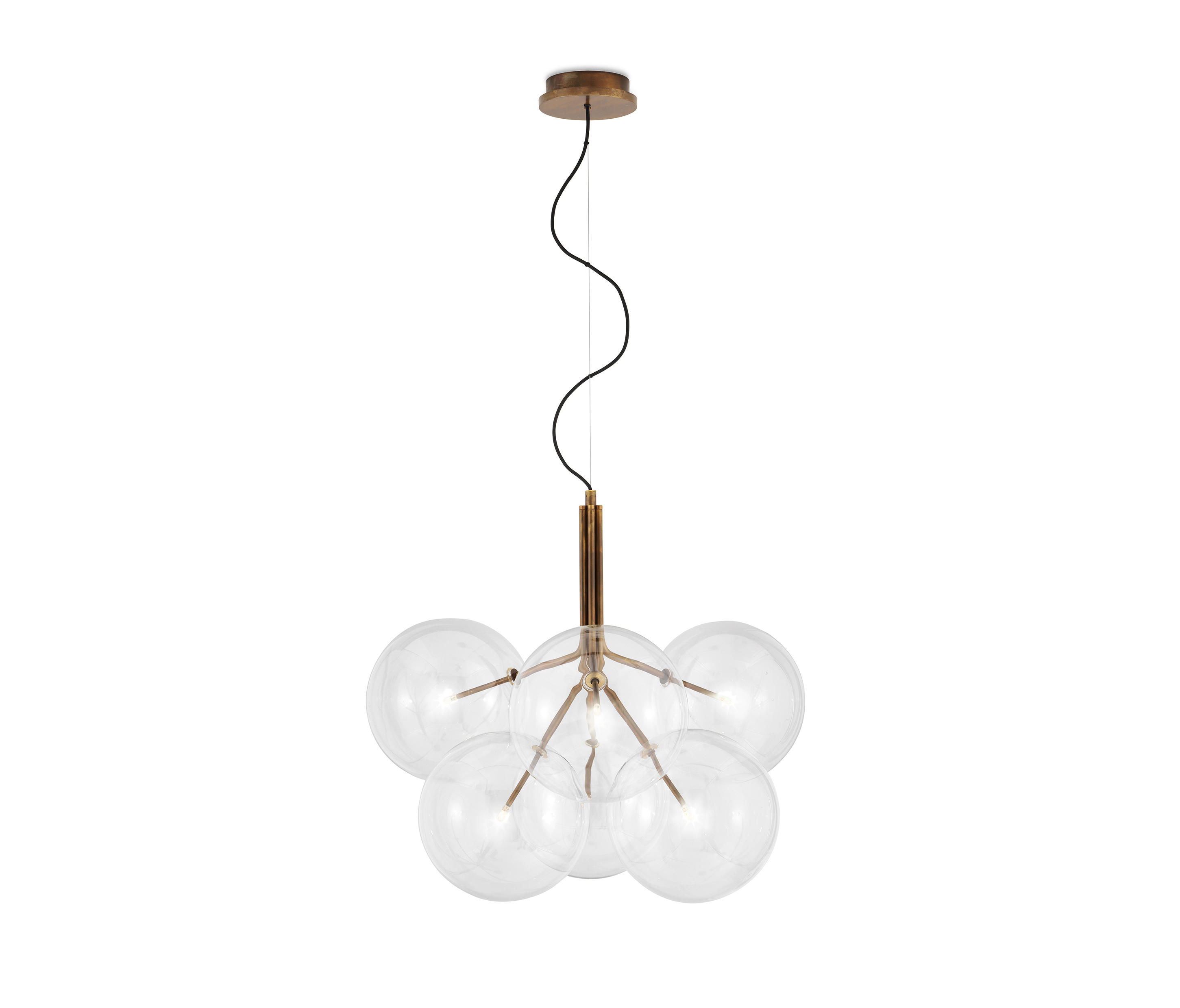 Bolle Tavolo 3, lampada da tavolo di Gallotti&Radice