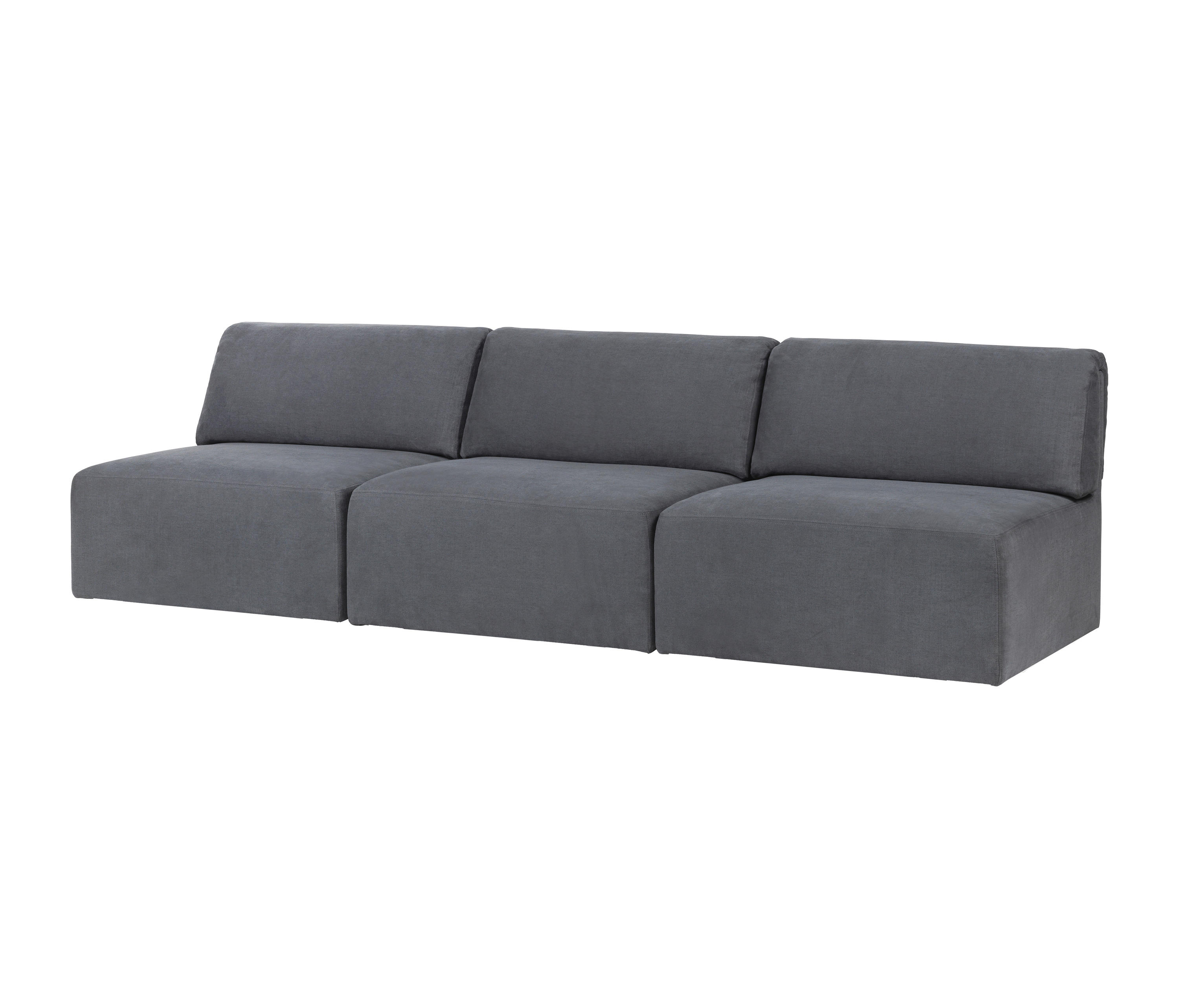 Wonder Sofa 3seater without armrest Architonic