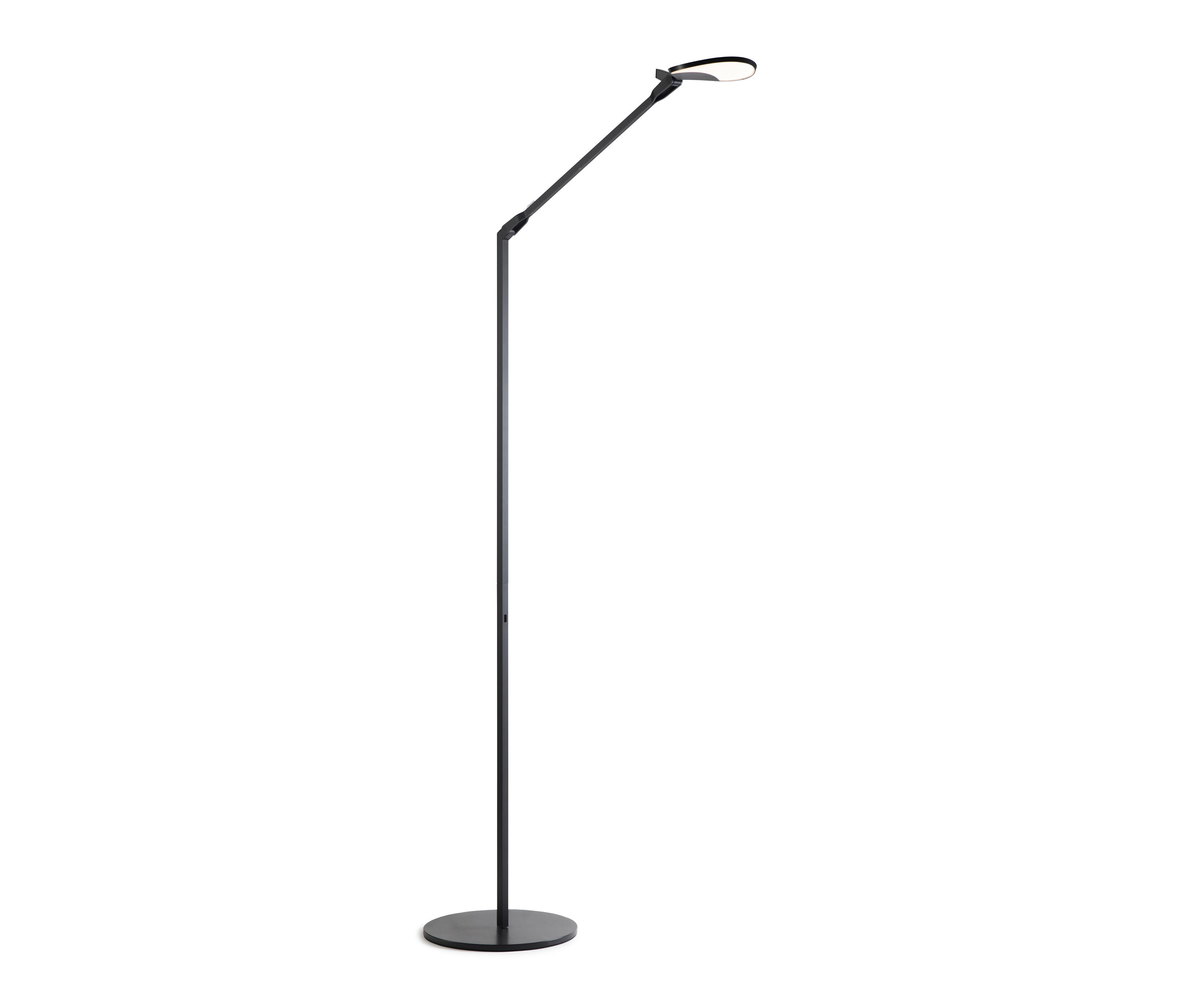 Splitty Floor Lamp Matte Black, Free Standing Halogen Lamp
