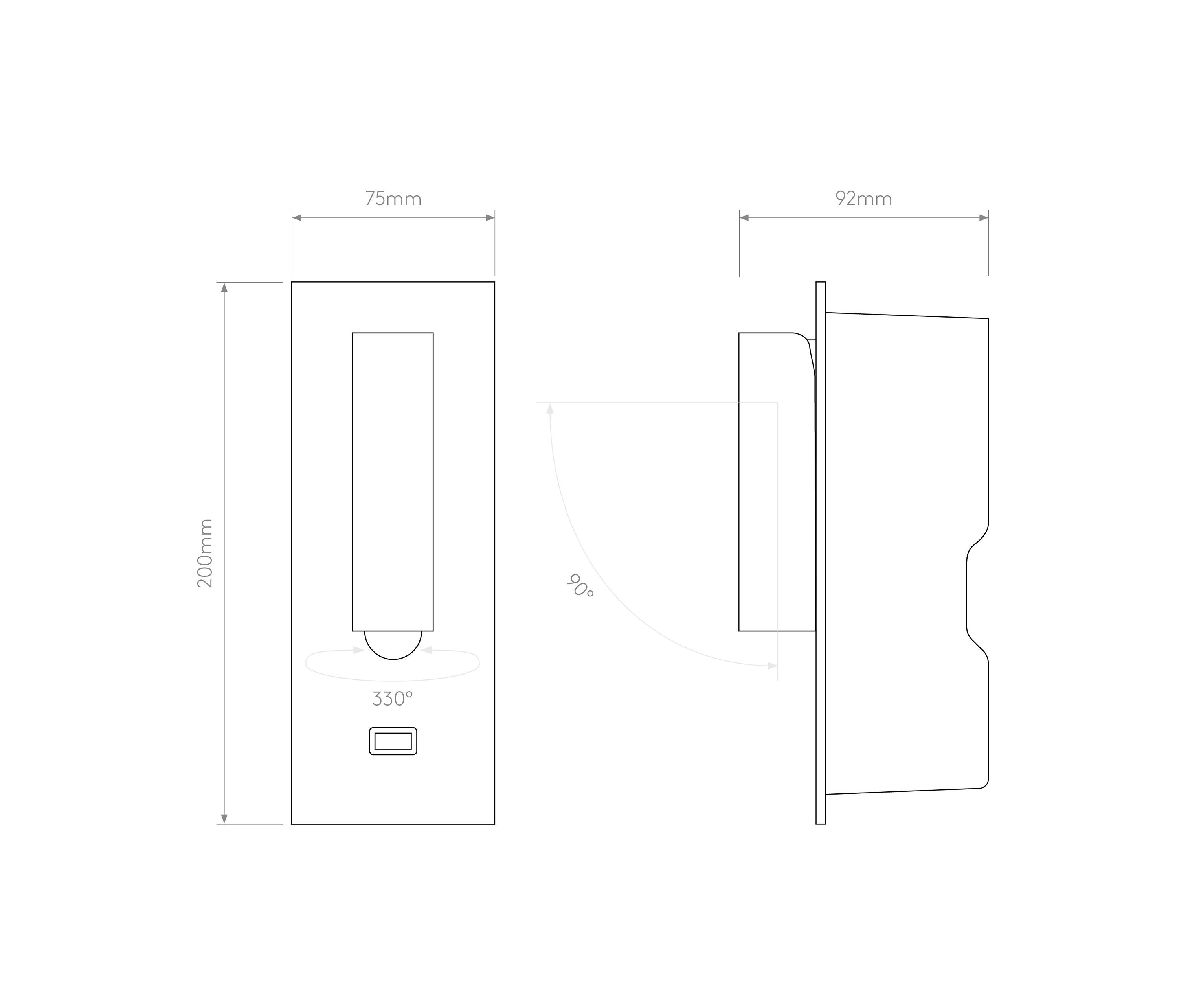 Fuse 3 USB Bronze & designer furniture Architonic