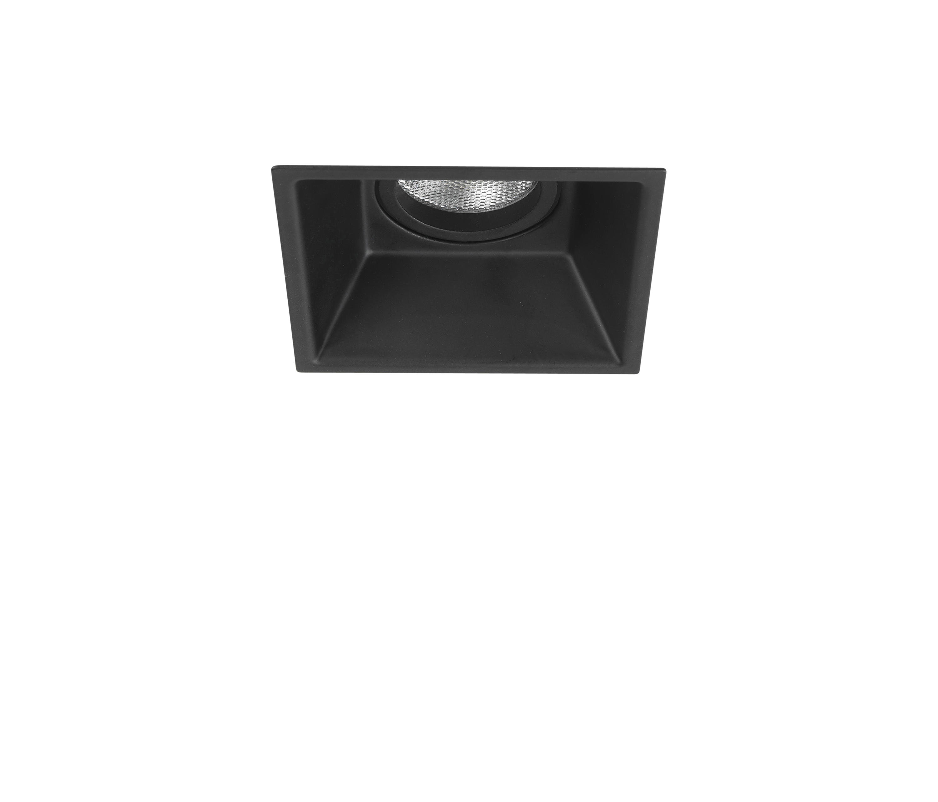 Minima Square Fixed Matt Black Architonic
