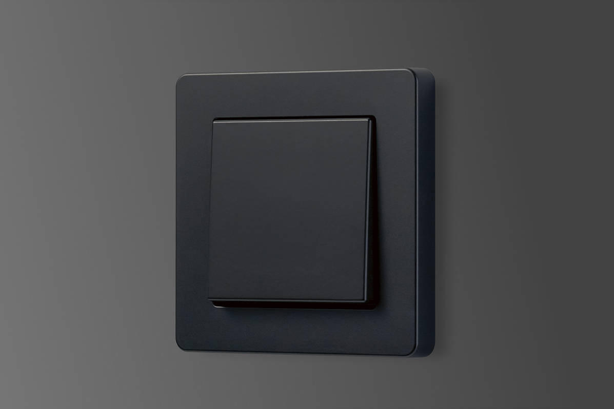 A Flow | switch matt graphite black | Architonic