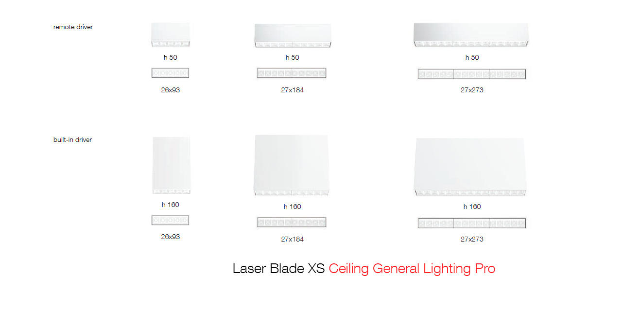 Laser Blade XS ceiling & designer furniture | Architonic