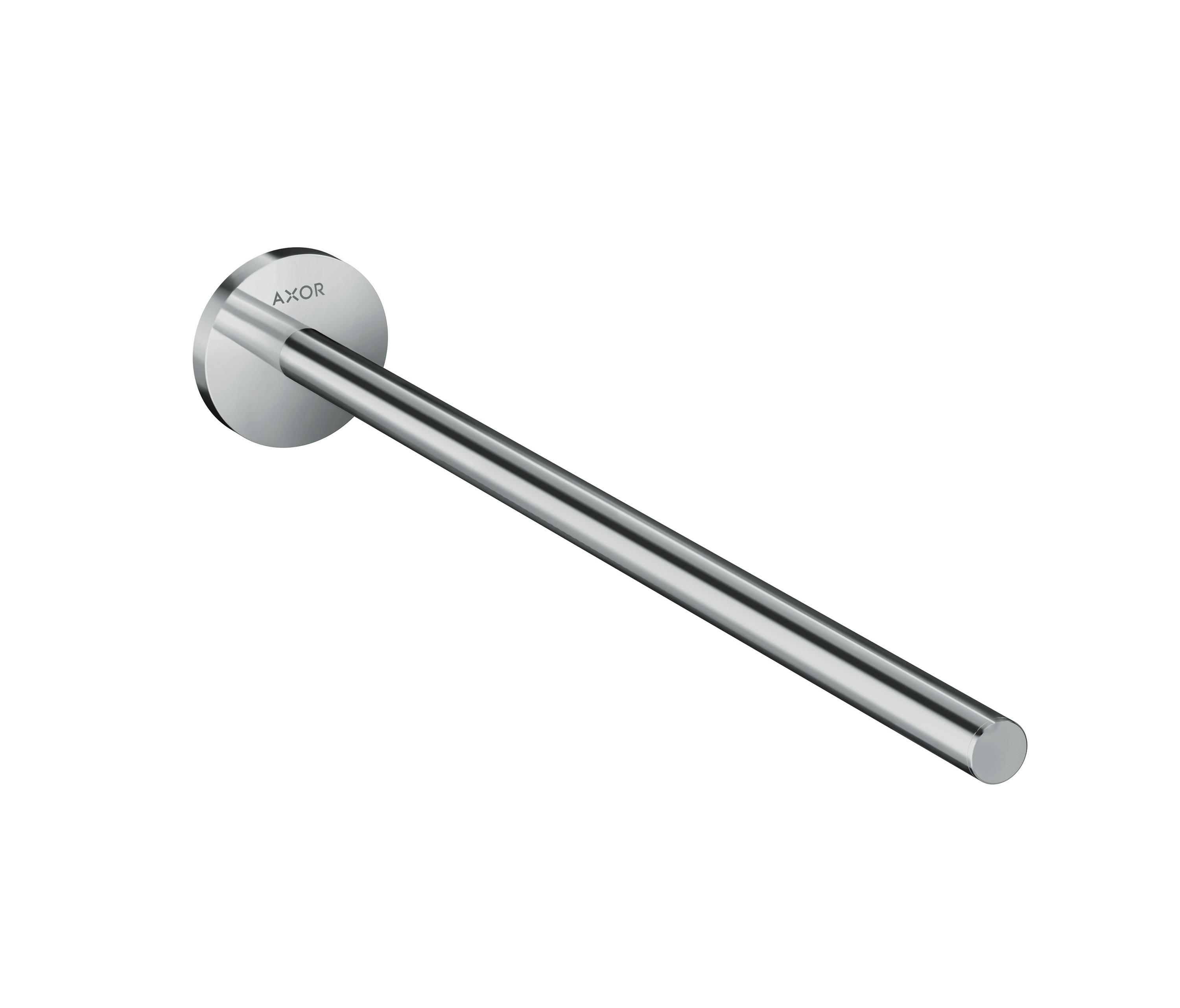 AXOR Universal Accessories Rail & Bath Towel Holder - 30cm Chrome, Wall-Mounted Grab Bar
