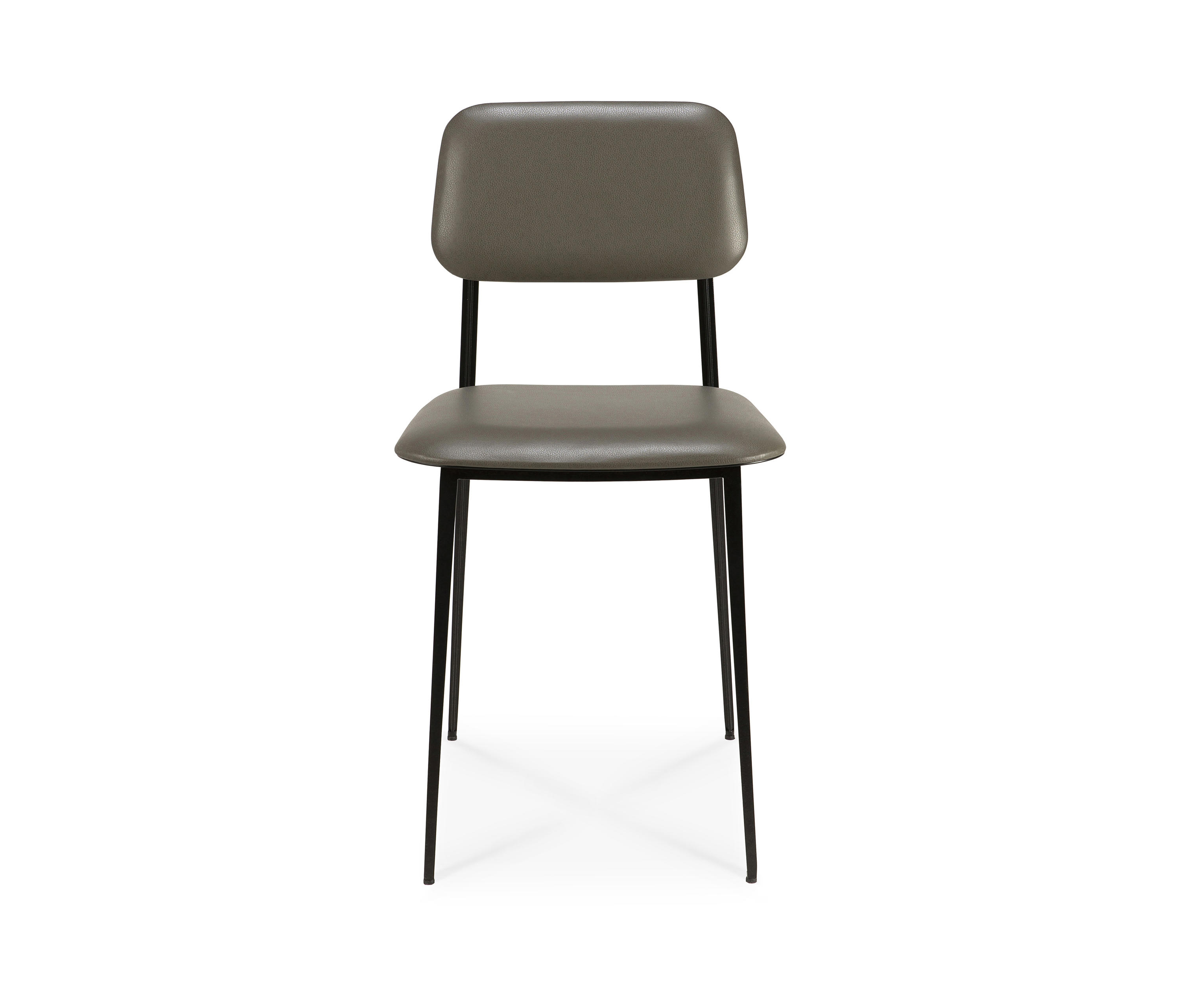 DC Dining chair olive green leather Architonic