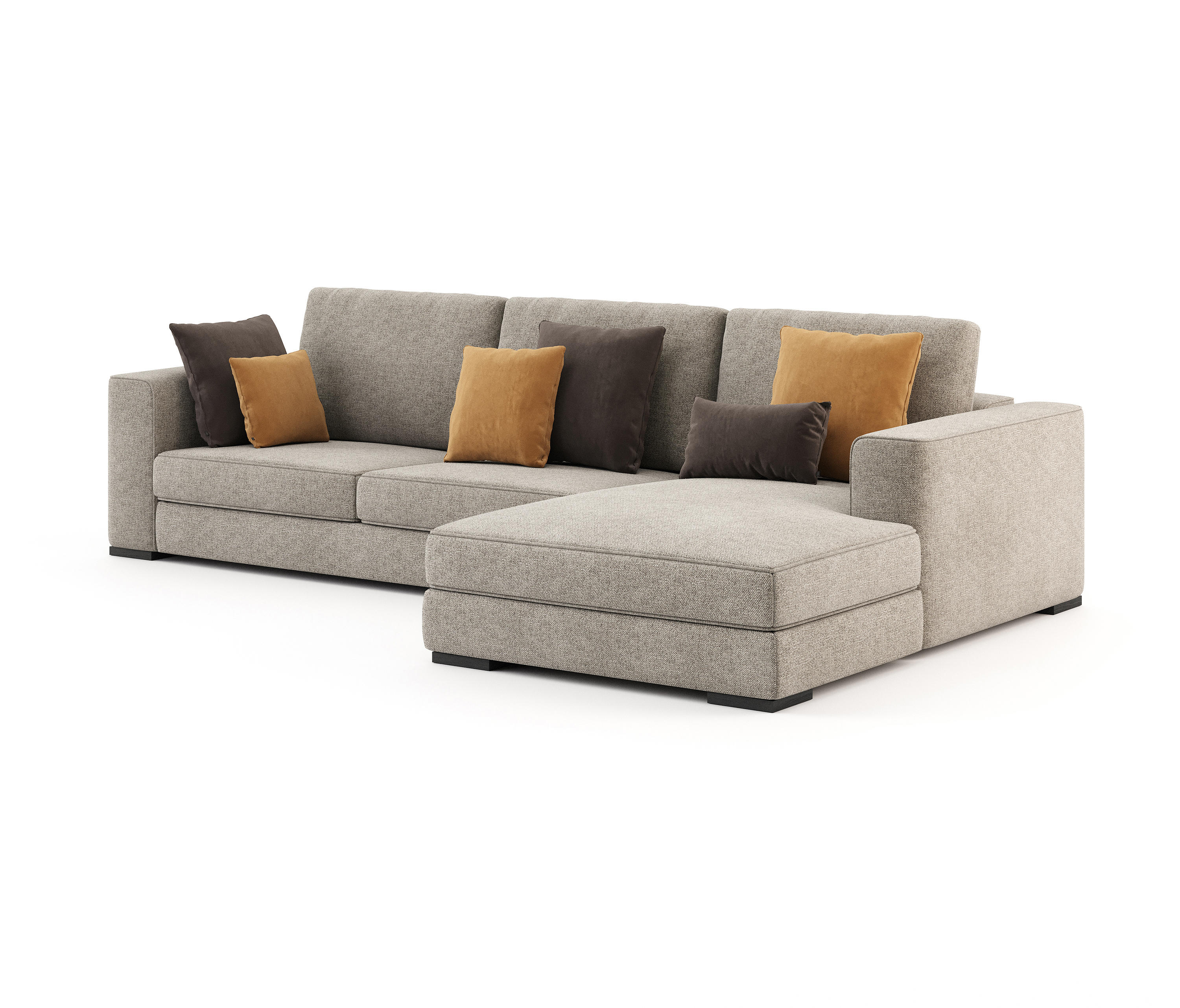 bølge vogn Få kontrol Grey Sofa with Chaise Longue | Architonic