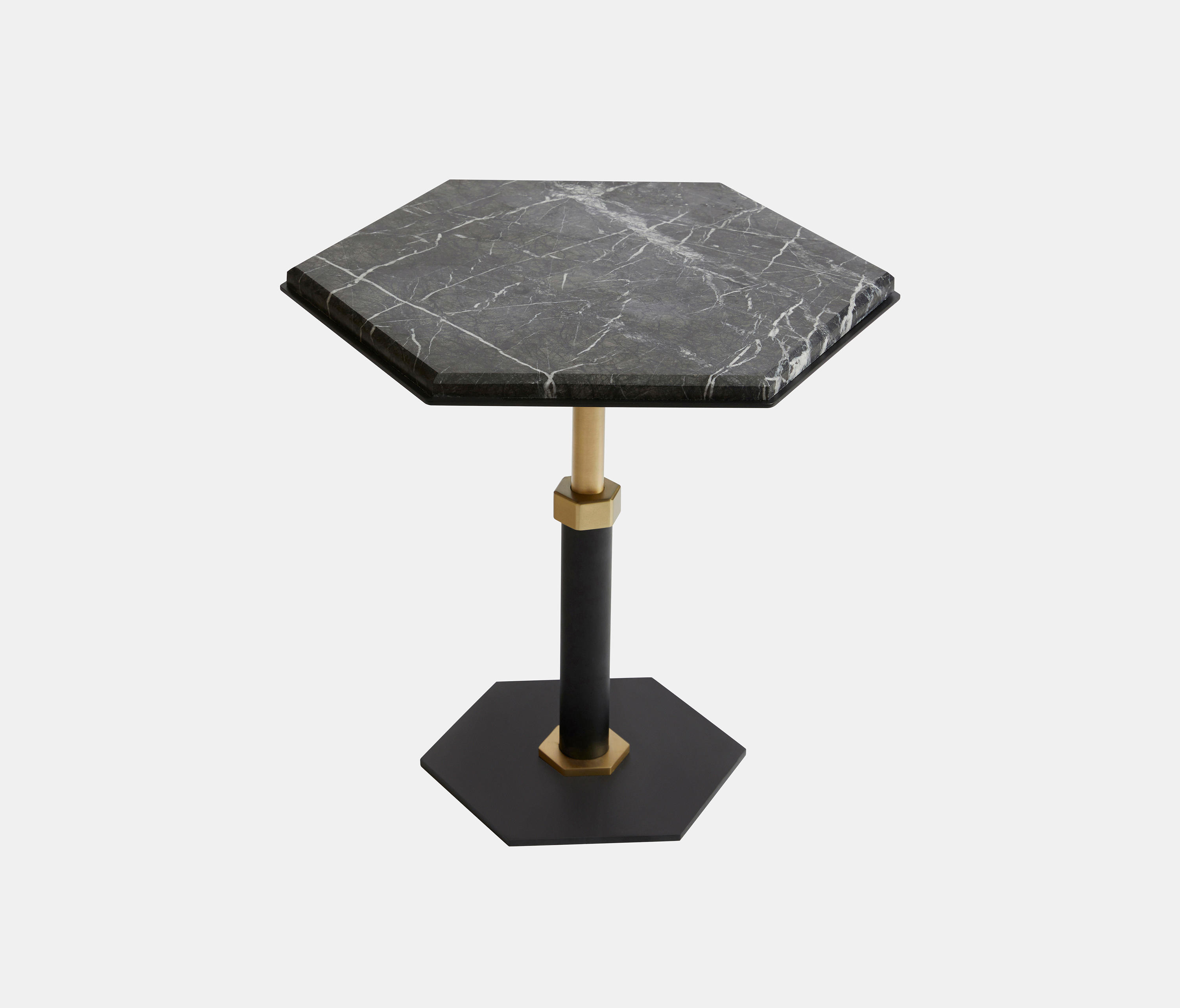 Pedestal Hexagon Side Table | Architonic