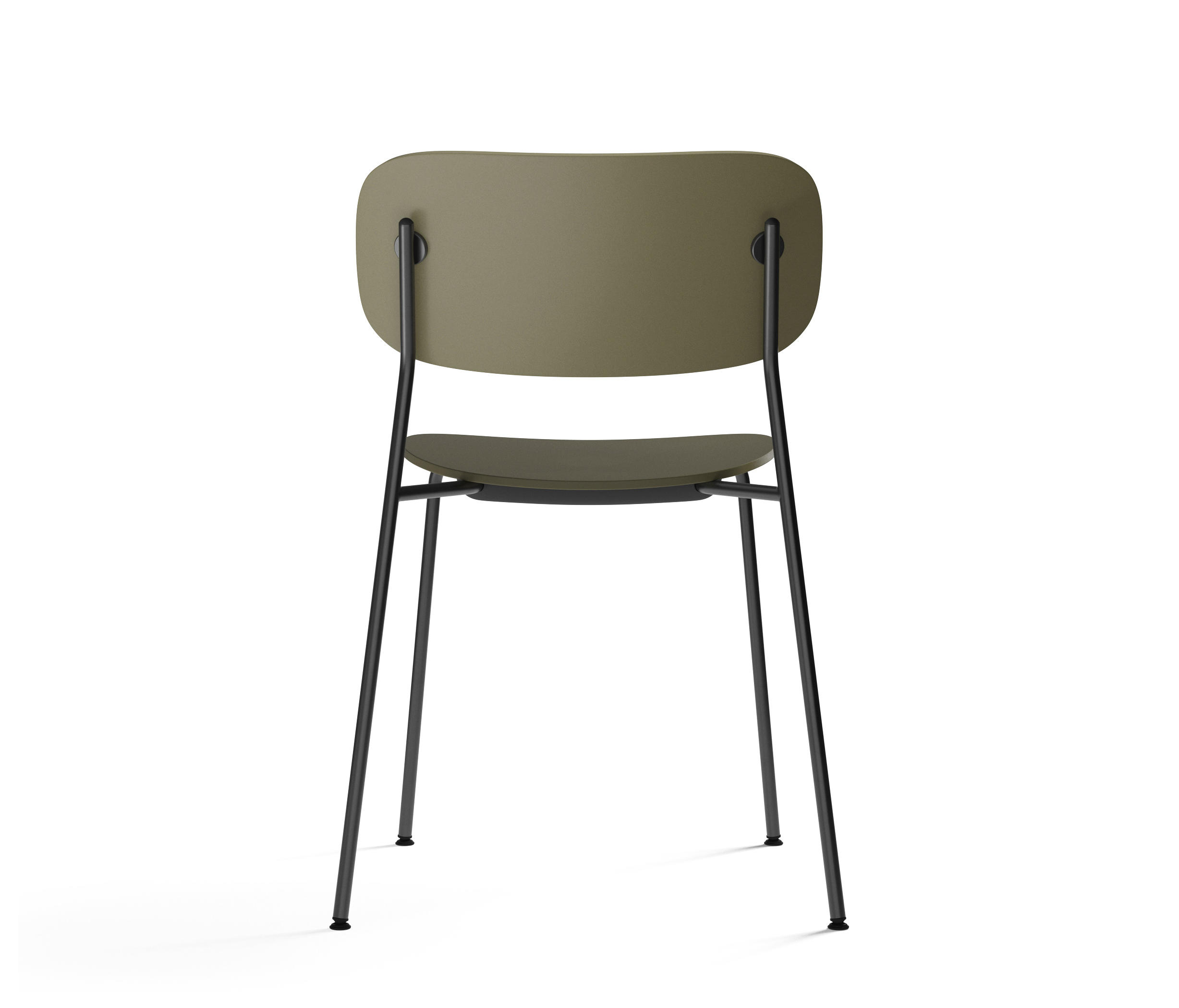 Co Dining Chair Plastic, Black Steel Olive Plastic Architonic