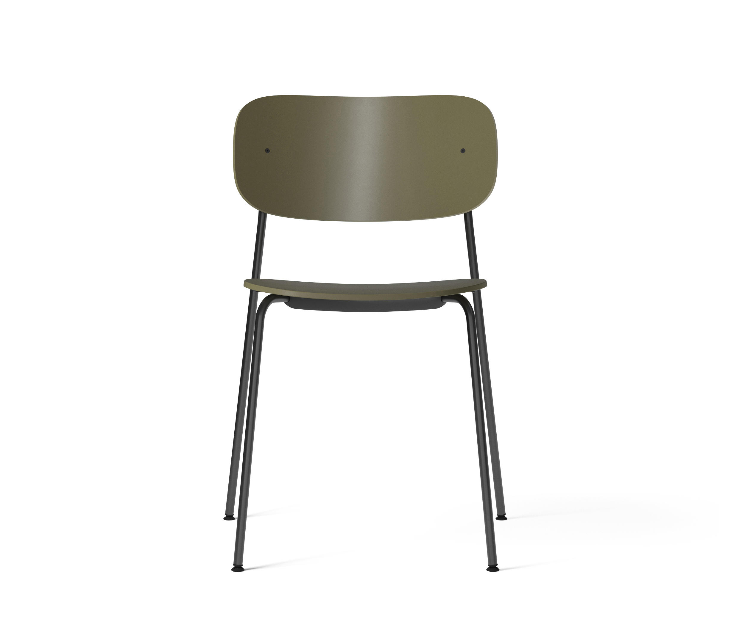 Co Dining Chair Plastic, Black Steel Olive Plastic Architonic