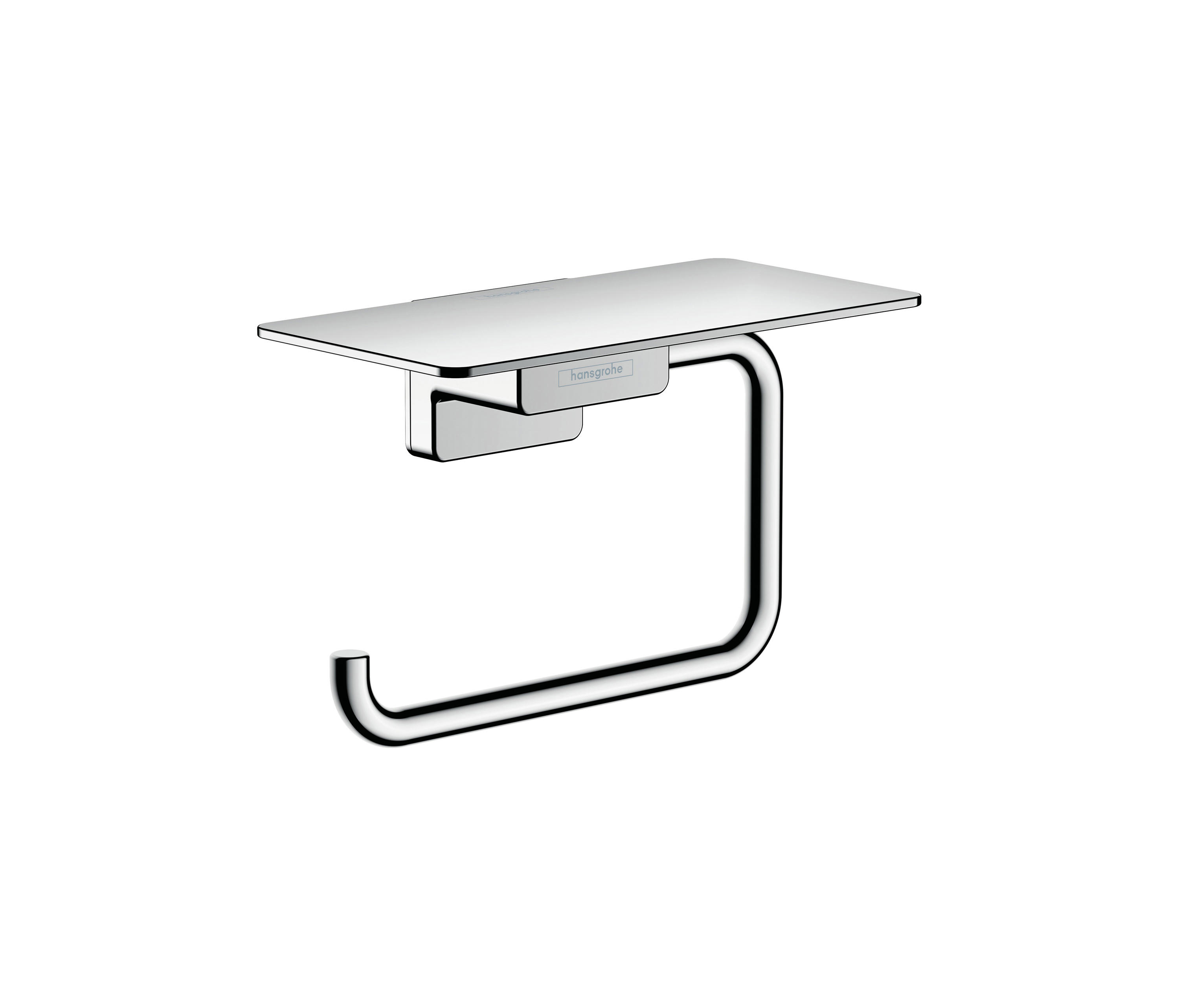 hansgrohe AddStoris Roll holder with shelf | Architonic