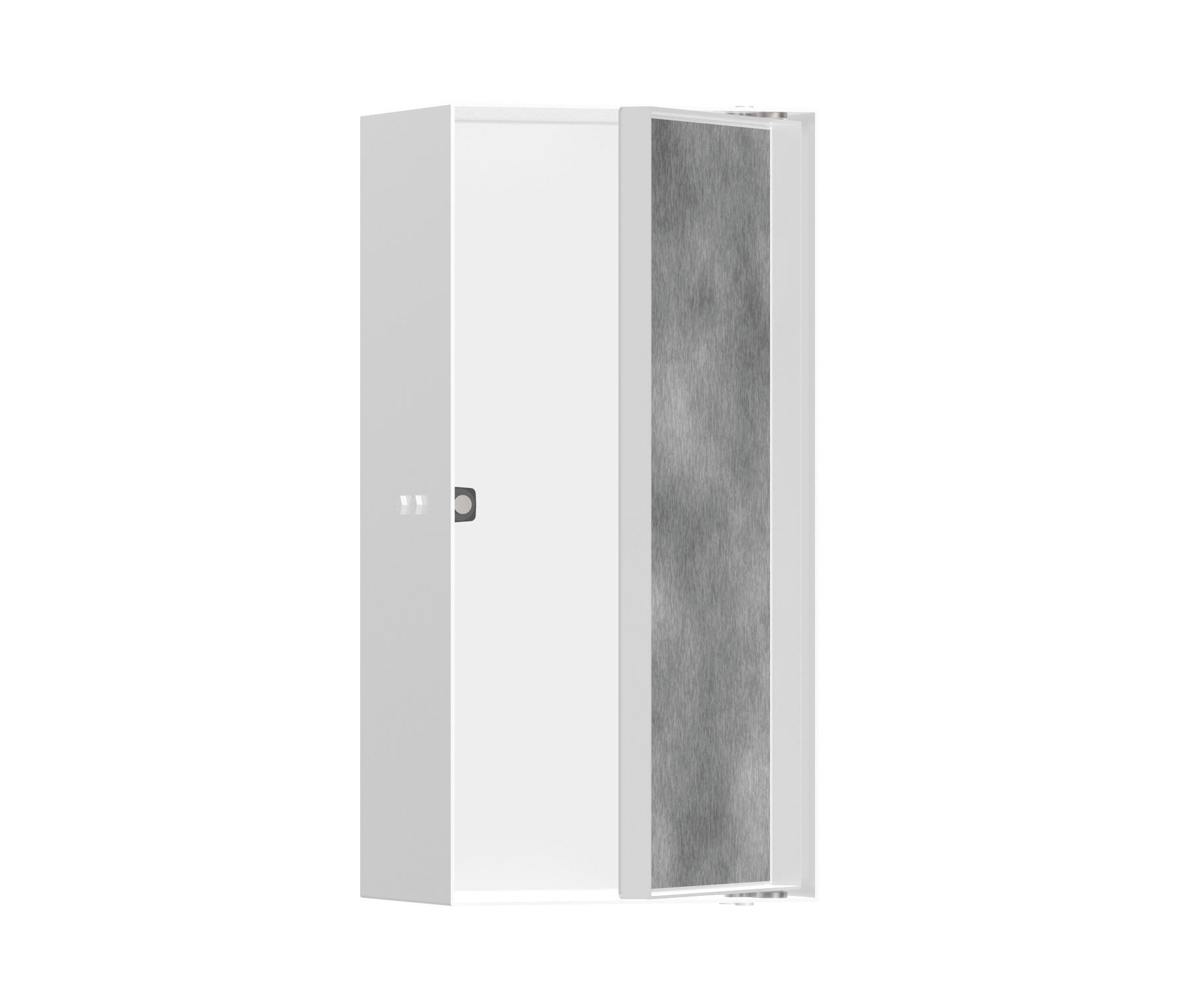 hansgrohe XtraStoris Rock Wall niche with tileable door 30 x 15 x 10 cm ...