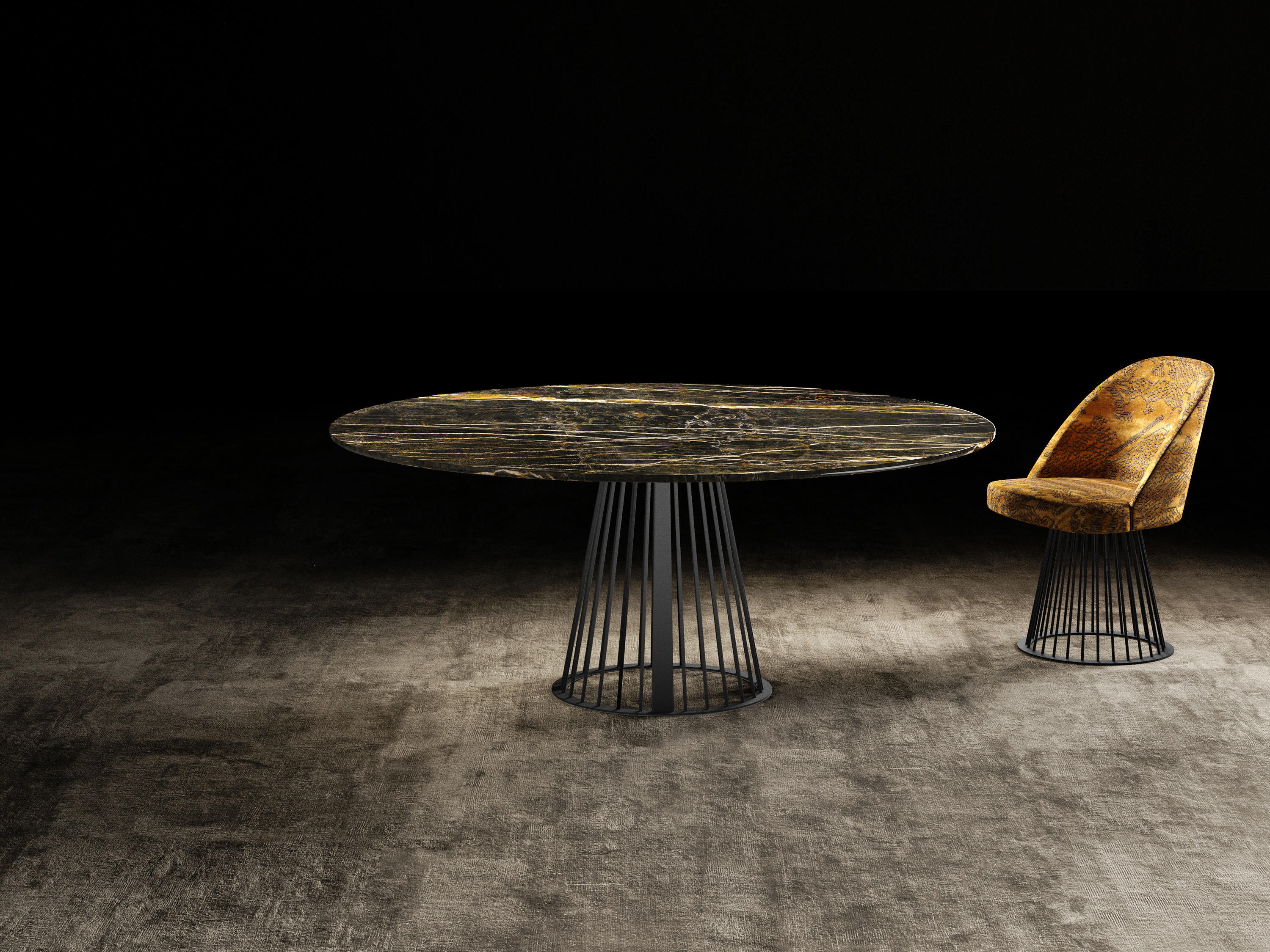 RENDEZVOUS ROUND Dining Table Architonic