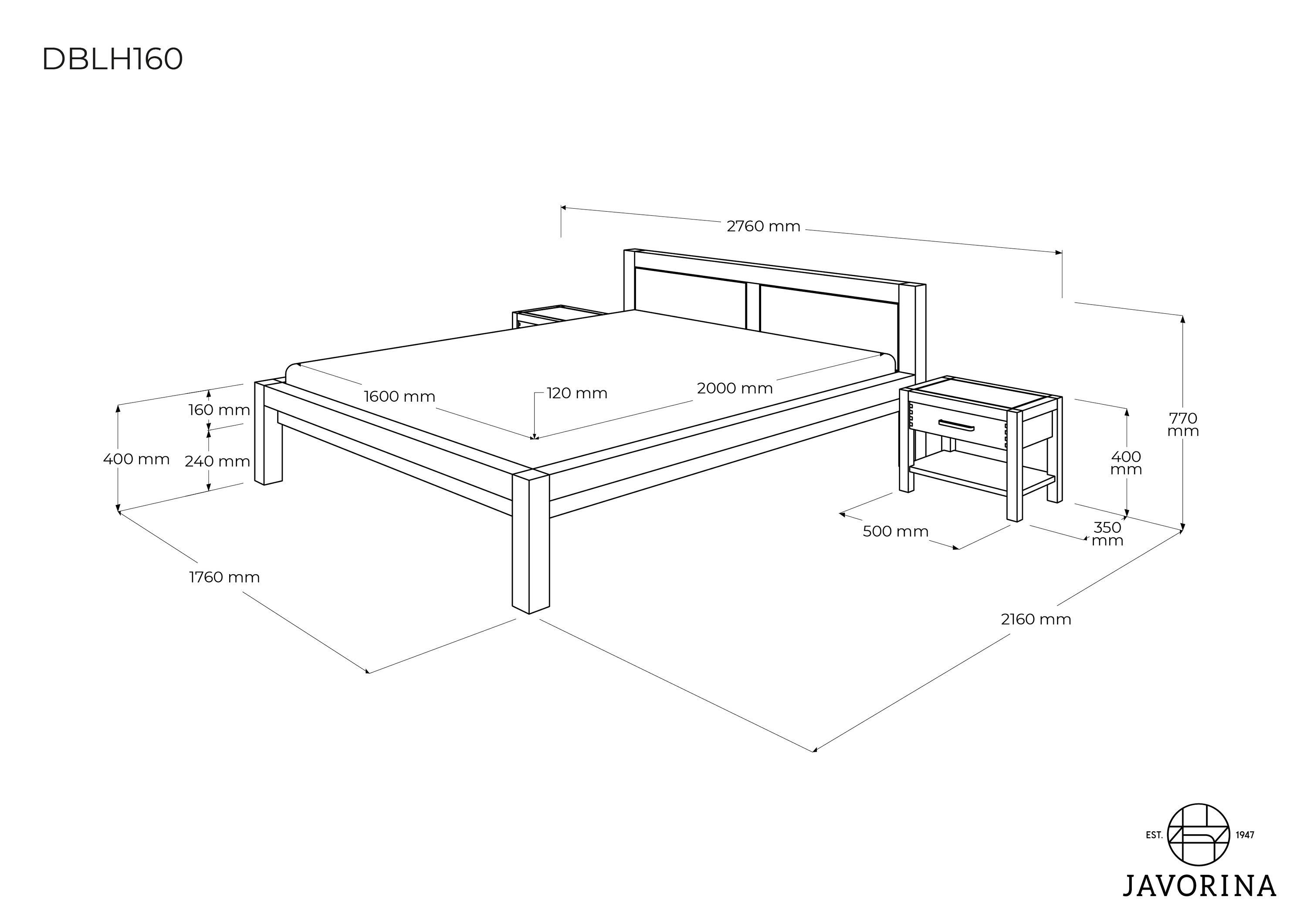 Direct Bed DBLH160N & designer furniture Architonic