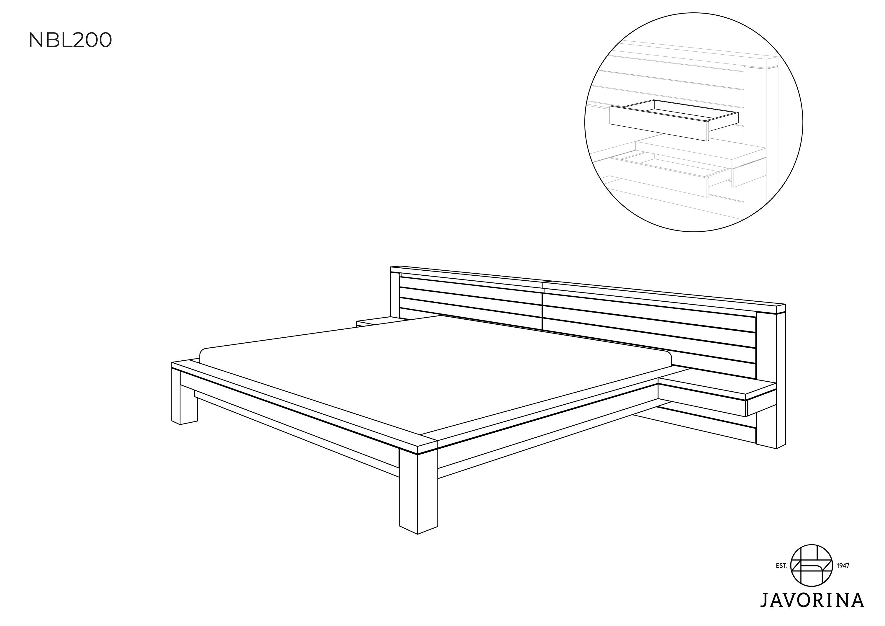 Next Bed NBL200N & designer furniture Architonic
