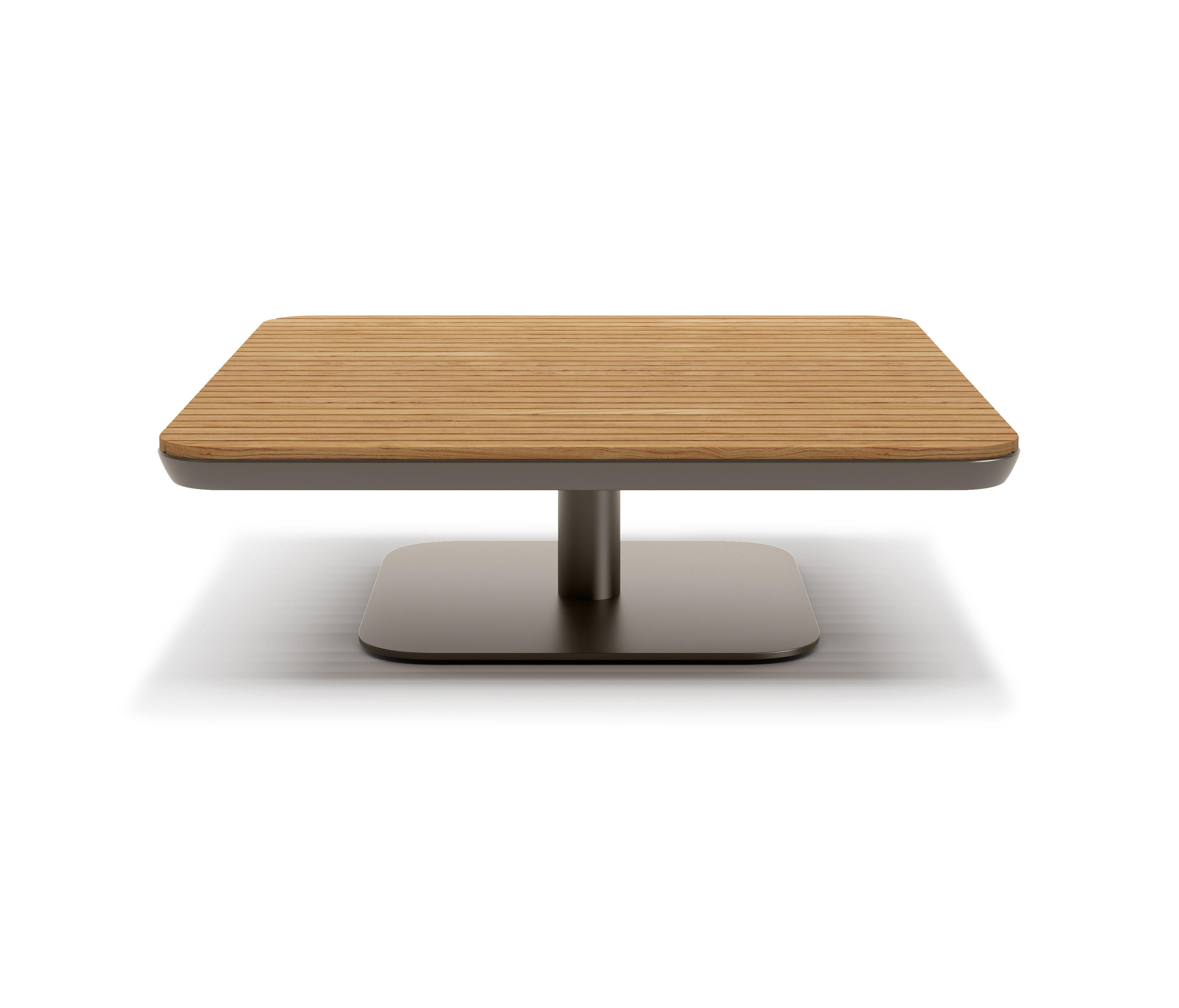 Freedom Silver Teak Look Coffee Table Architonic