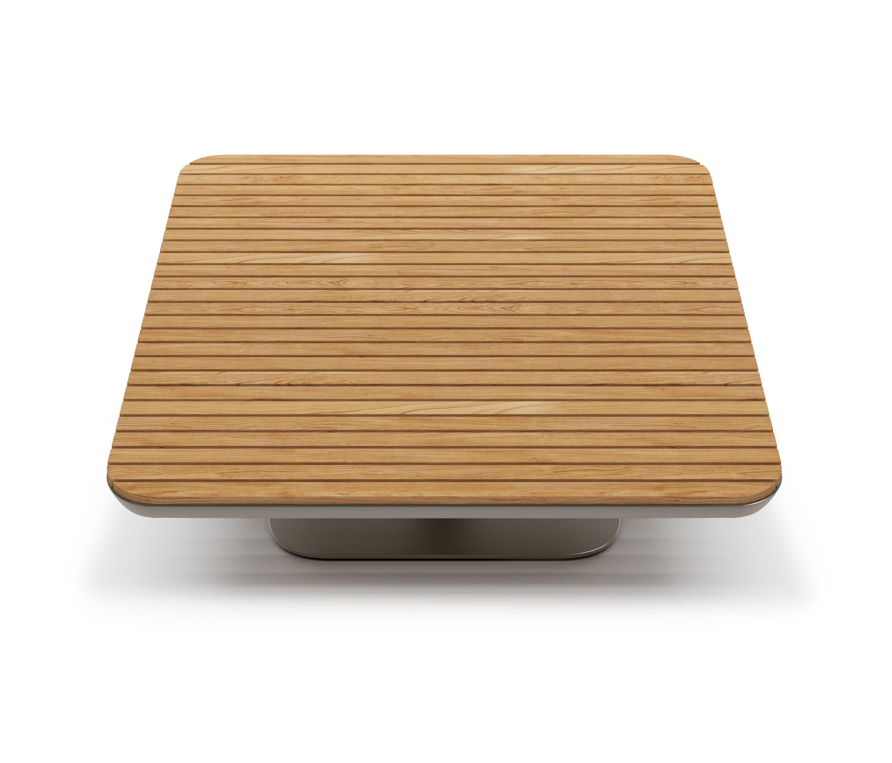 Freedom Silver Teak Look Coffee Table Architonic