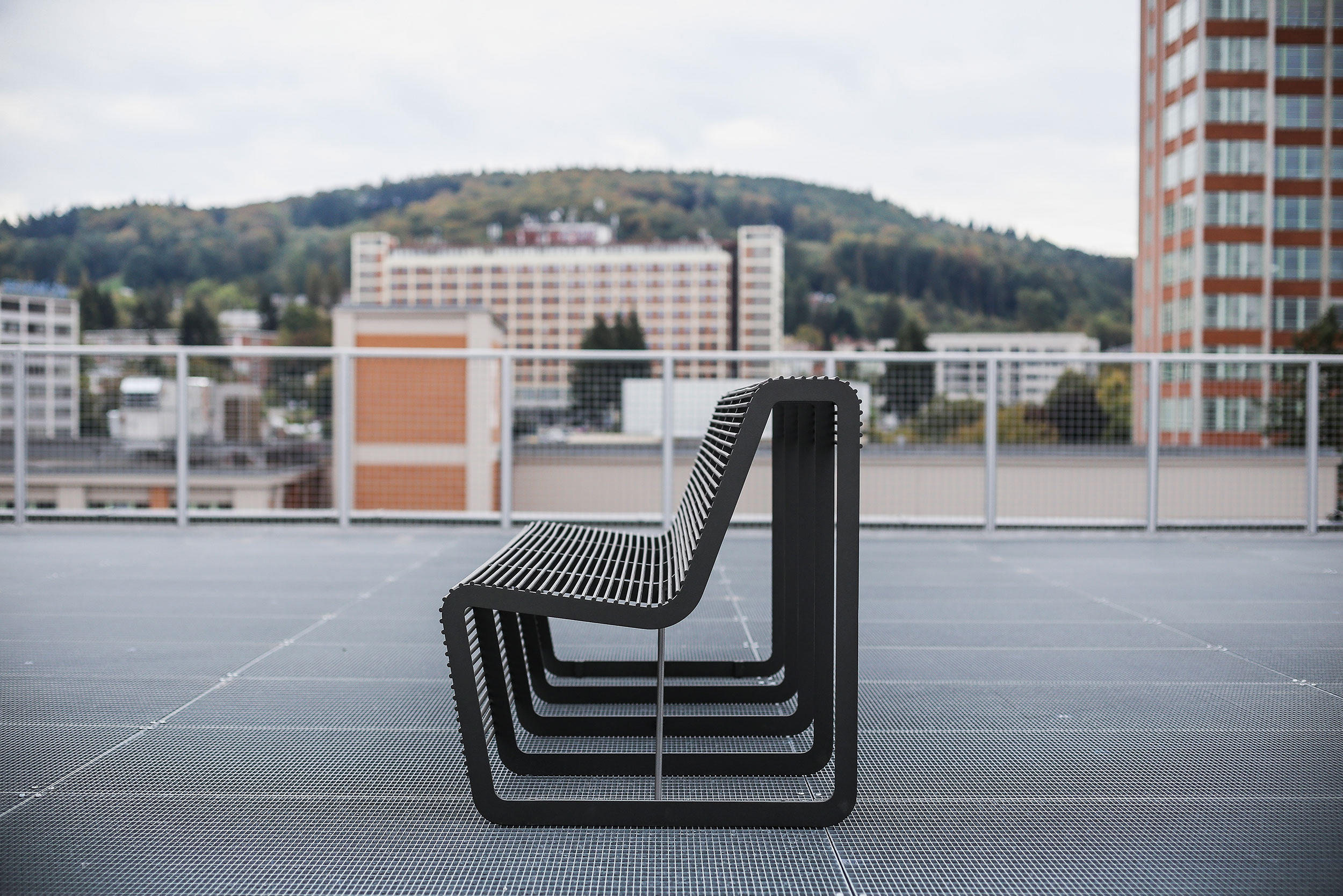 Long bench with backrest Limpido Architonic