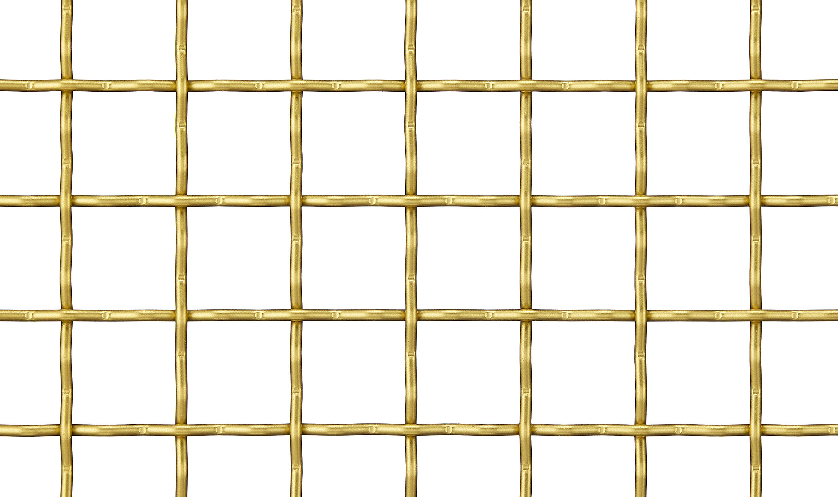 Wire Mesh Brass Architectural Woven style B Satin 
