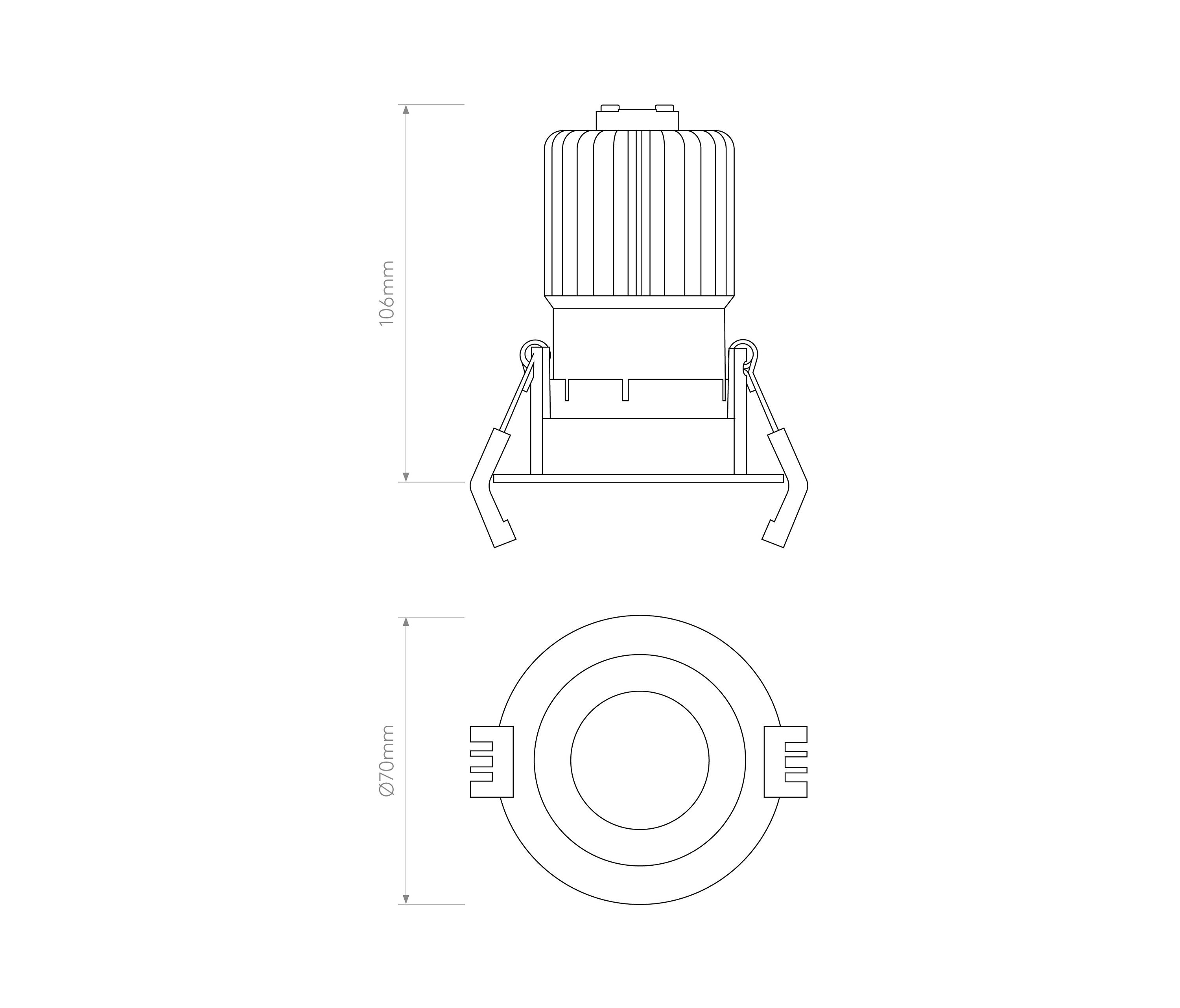 Proform FT Round | Textured White | Architonic