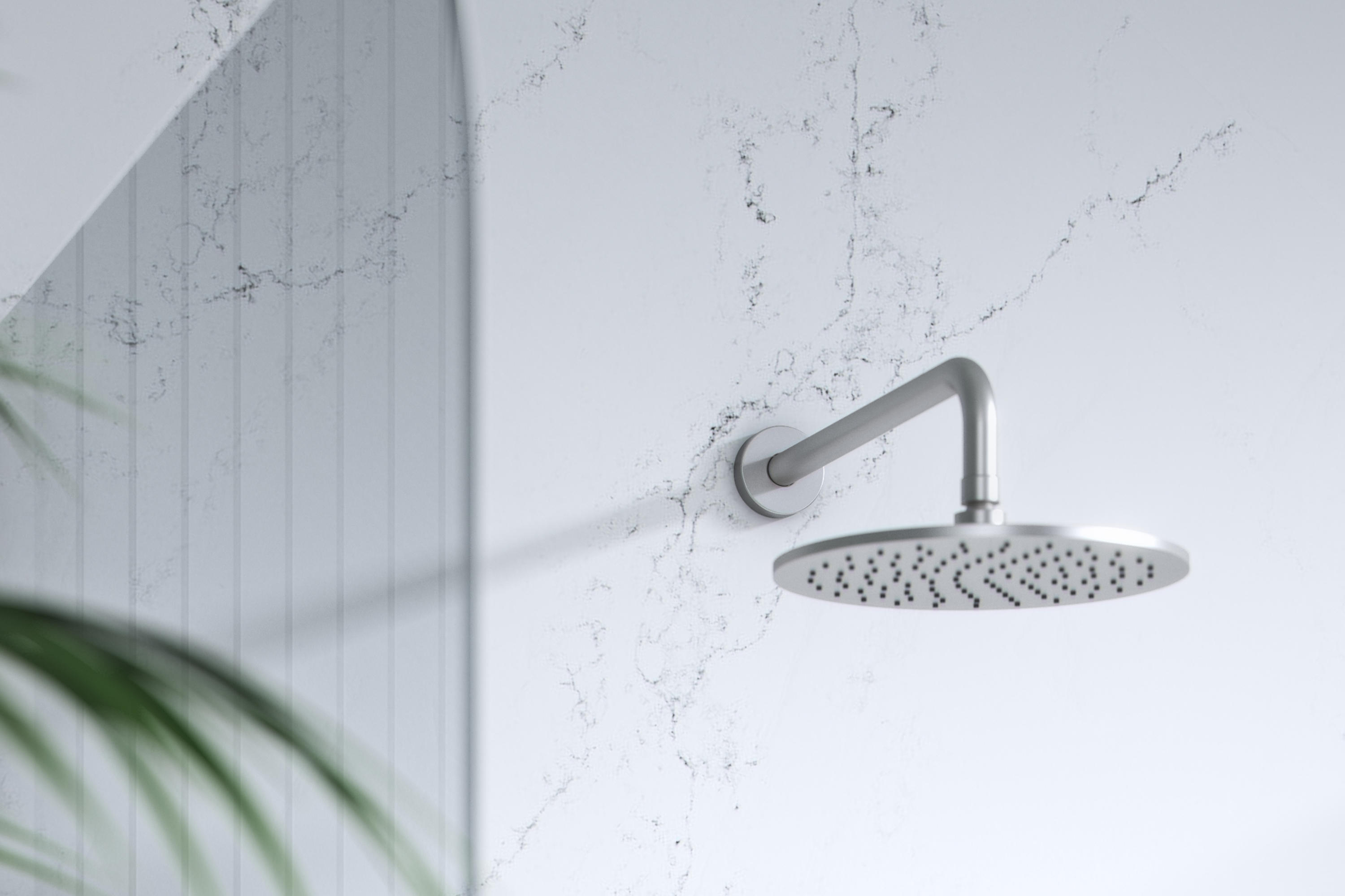 250mm Showerhead on Ceiling Arm Architonic