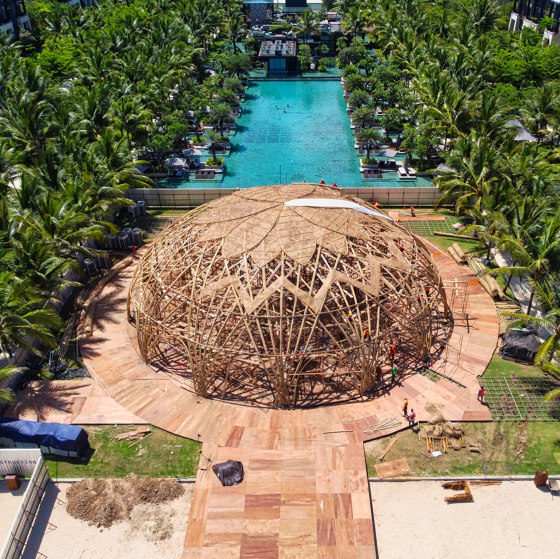 Sustainable bamboo installations that aren’t built to last | News | Architonic