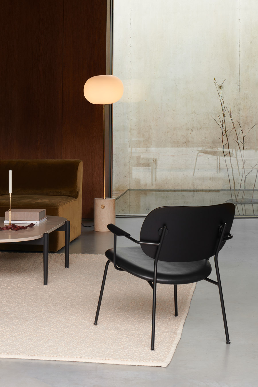 Light on its feet: Co Lounge Chair by MENU | Novità