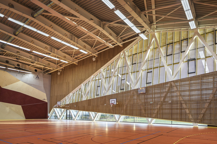 Going for Gold: archi5's La Fontaine Multisports Complex | News