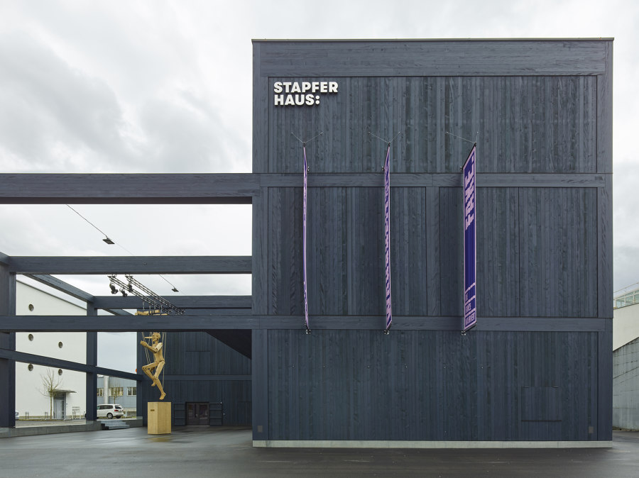 Le Stapferhaus avec un habillage textile: Création Baumann | Industry News
