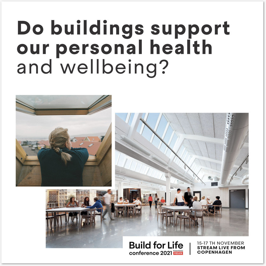 Join the Build for Life Conference hosted by VELUX | Nouveautés
